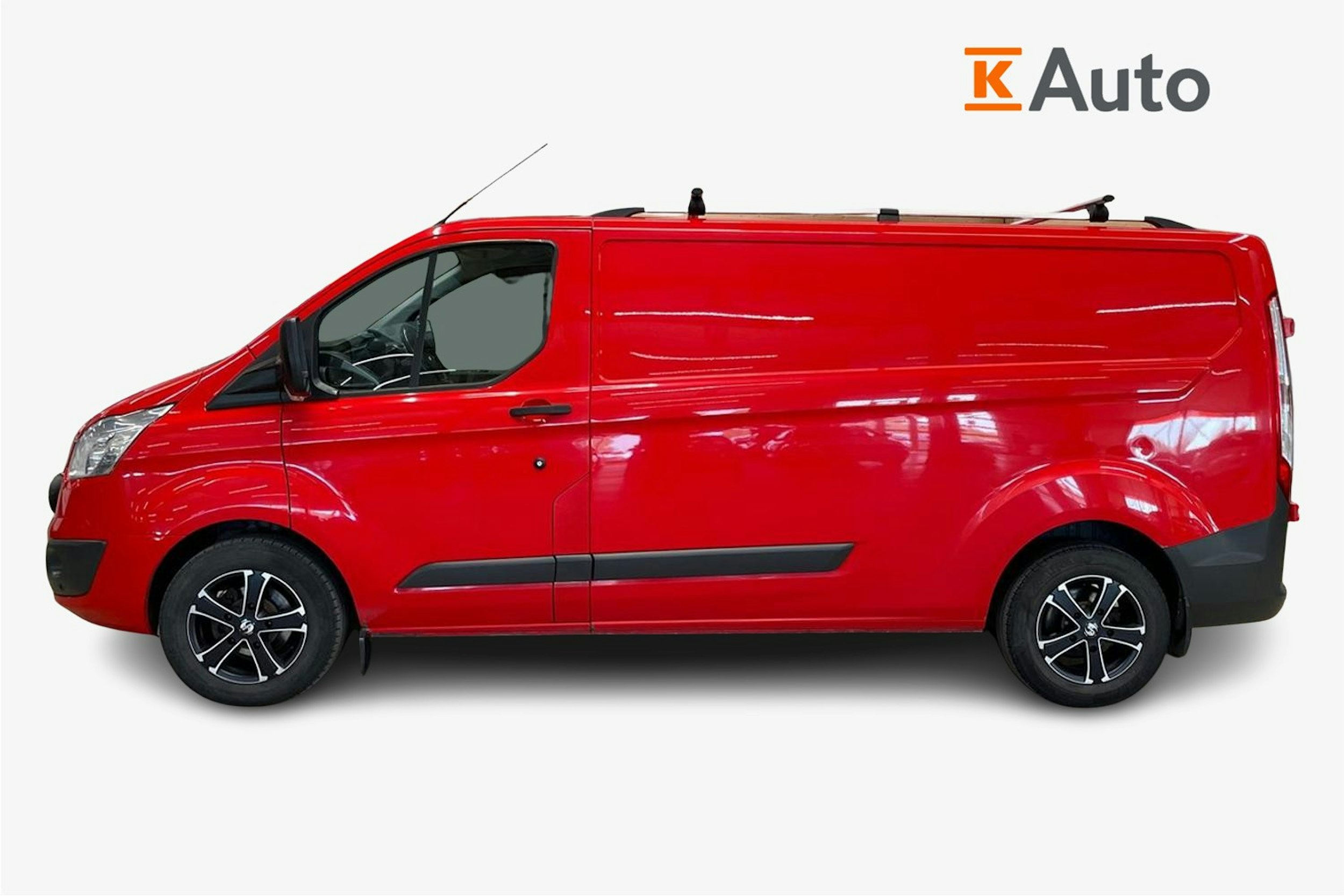punainen Ford Transit Custom 2016 kuva 5.