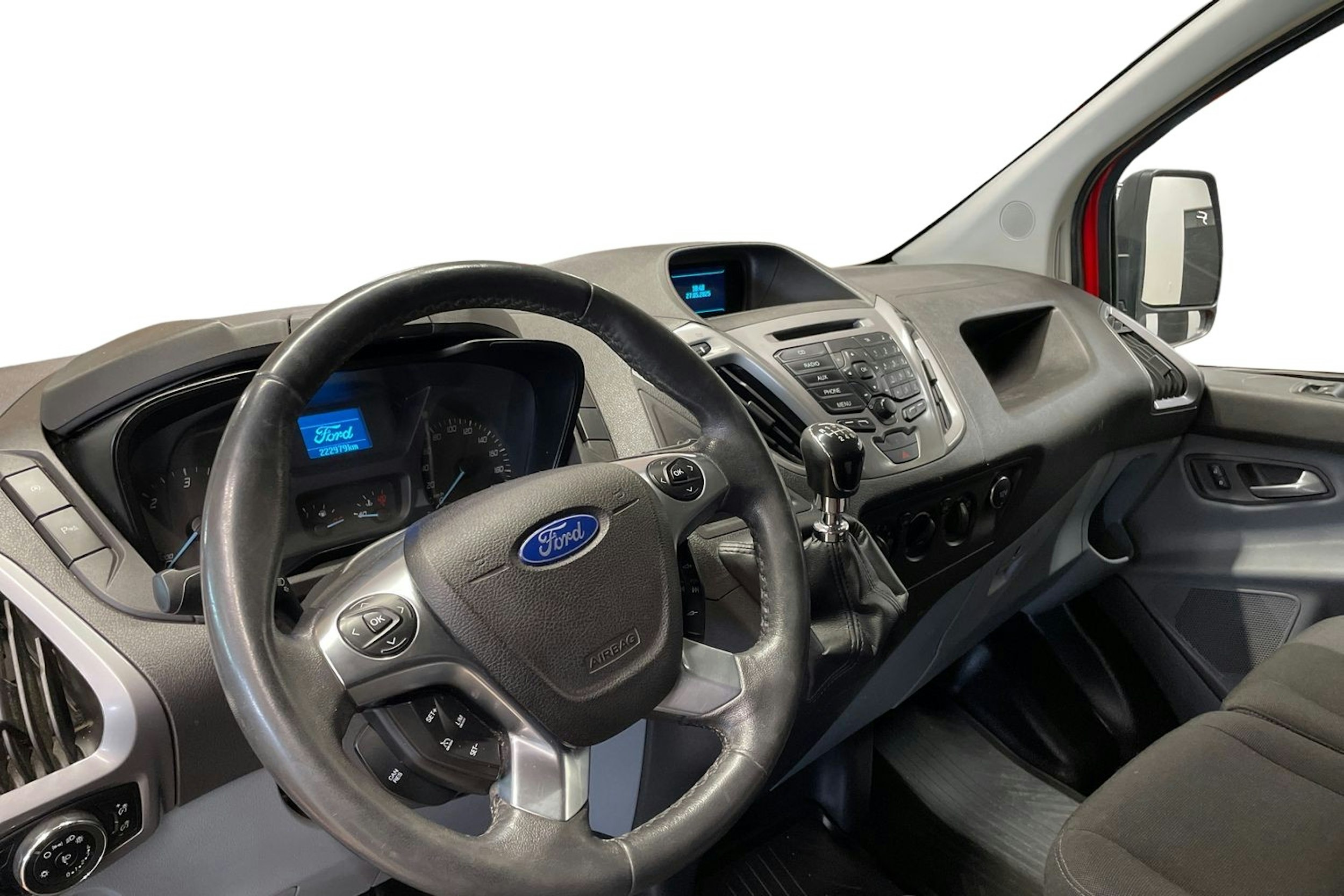 punainen Ford Transit Custom 2016 kuva 7.