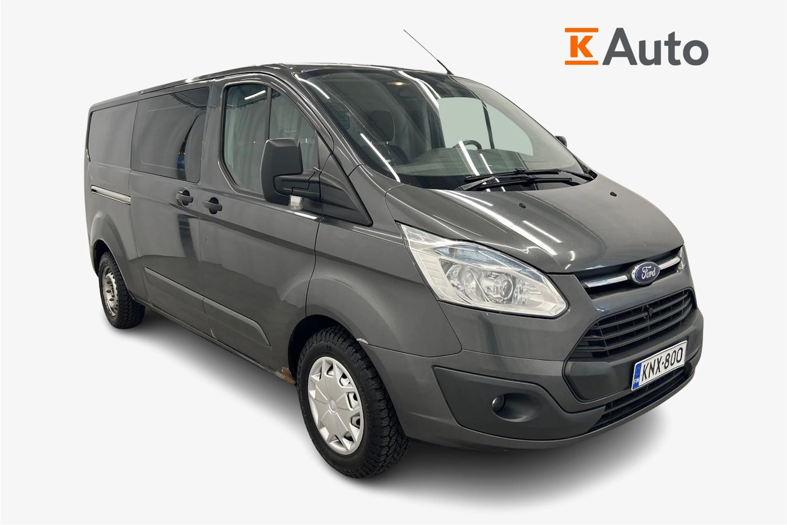 harmaa Ford Transit Custom 2016 kuva 1.
