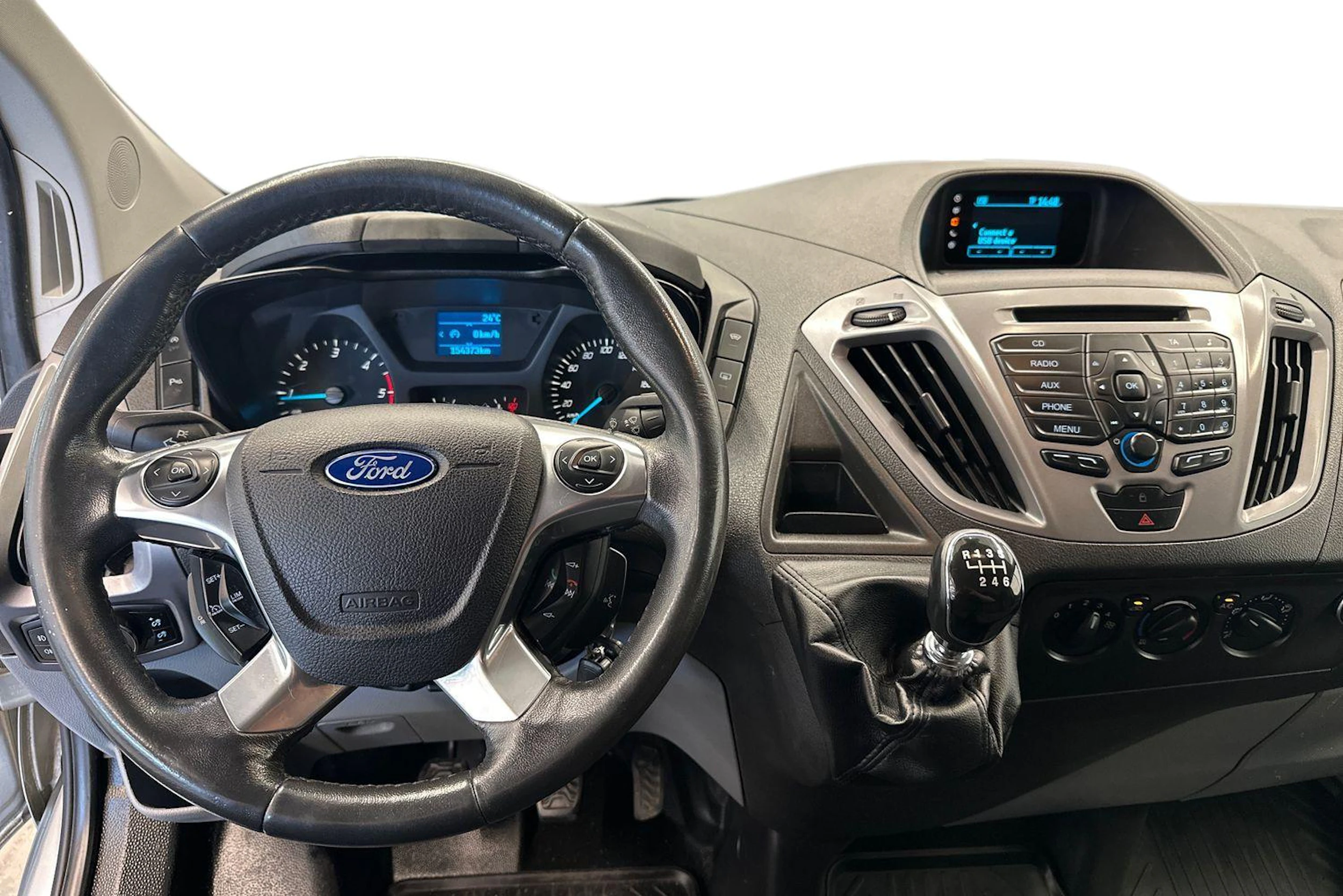 harmaa Ford Transit Custom 2016 kuva 7.