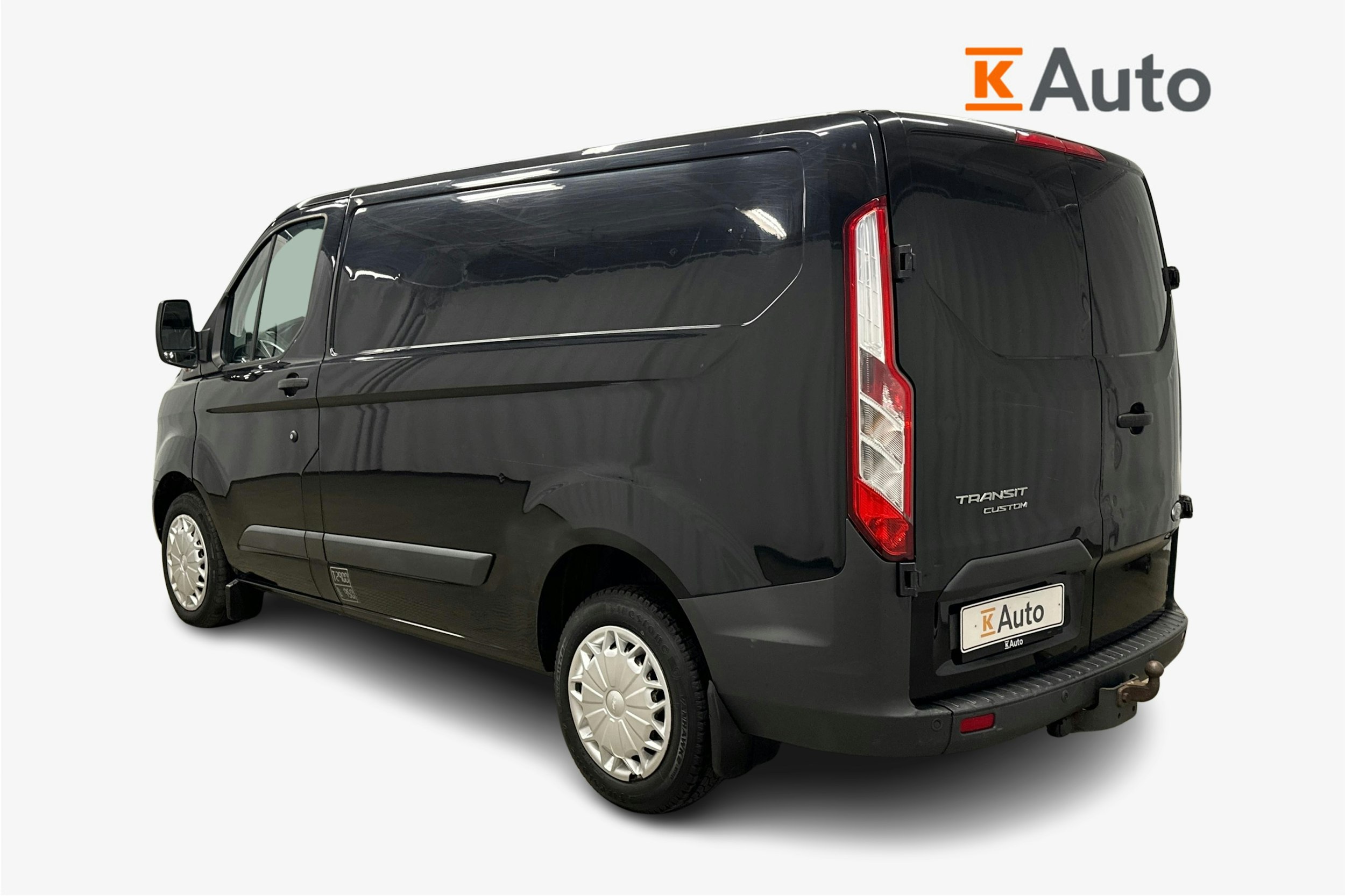 musta Ford Transit Custom 2016 kuva 2.