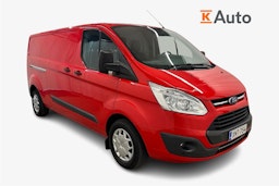 Punainen Ford Transit Custom 2016 kuva 1.