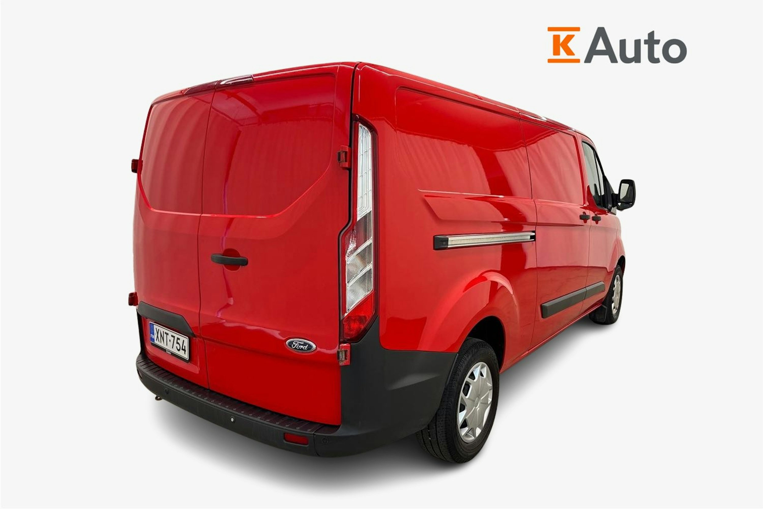 Punainen Ford Transit Custom 2016 kuva 2.