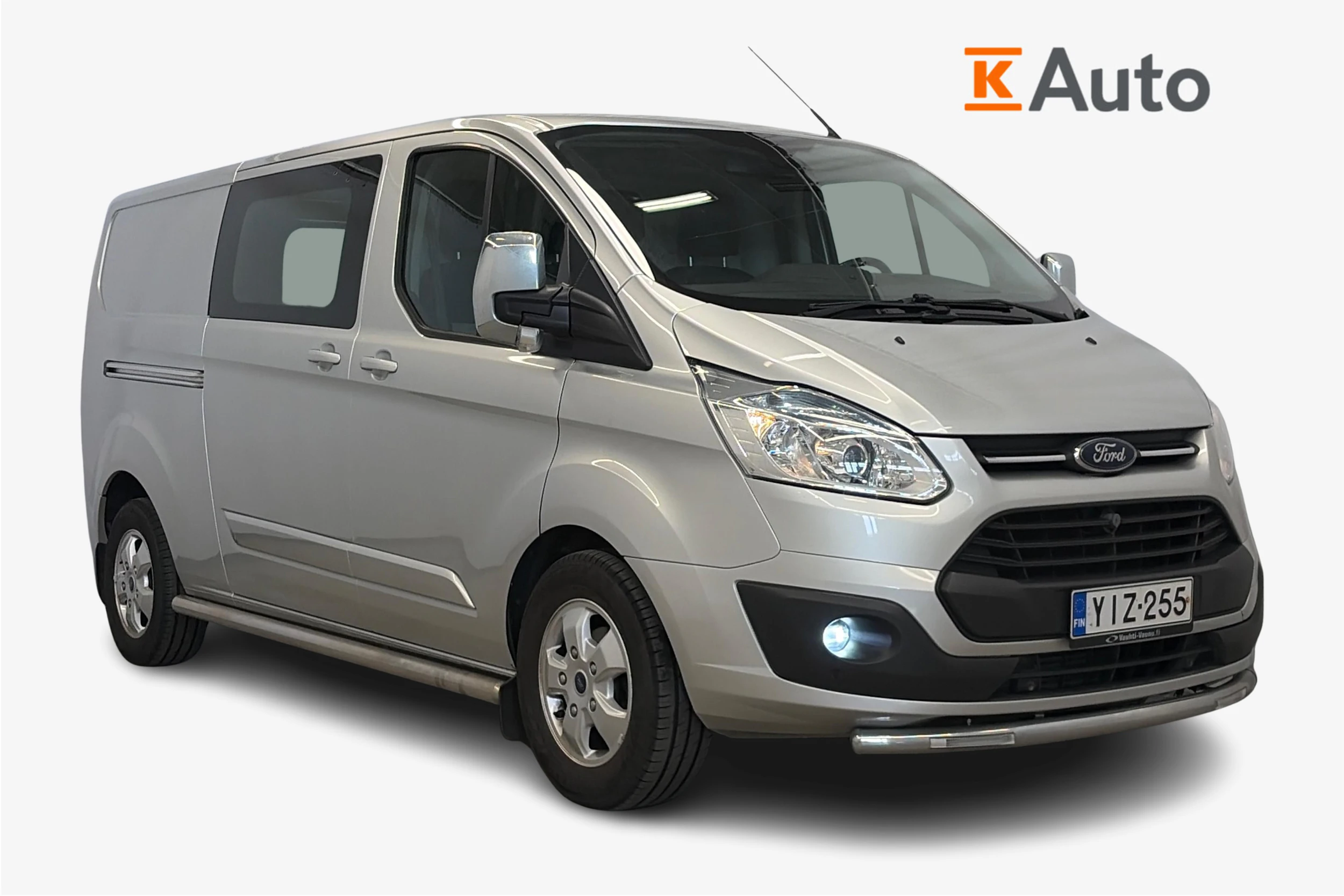 harmaa Ford Transit Custom 2016 kuva 1.
