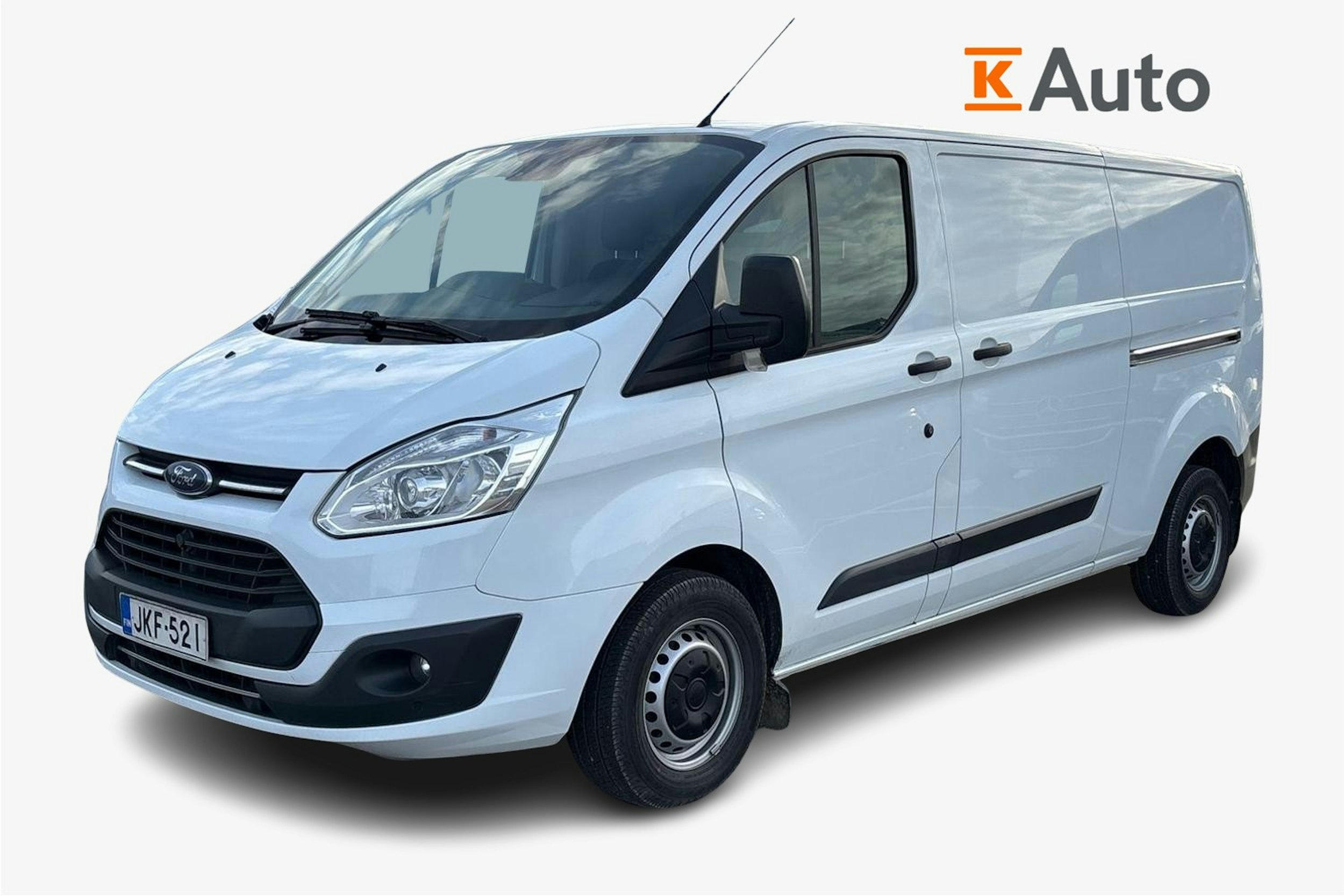 valkoinen Ford Transit Custom 2017 kuva 1.