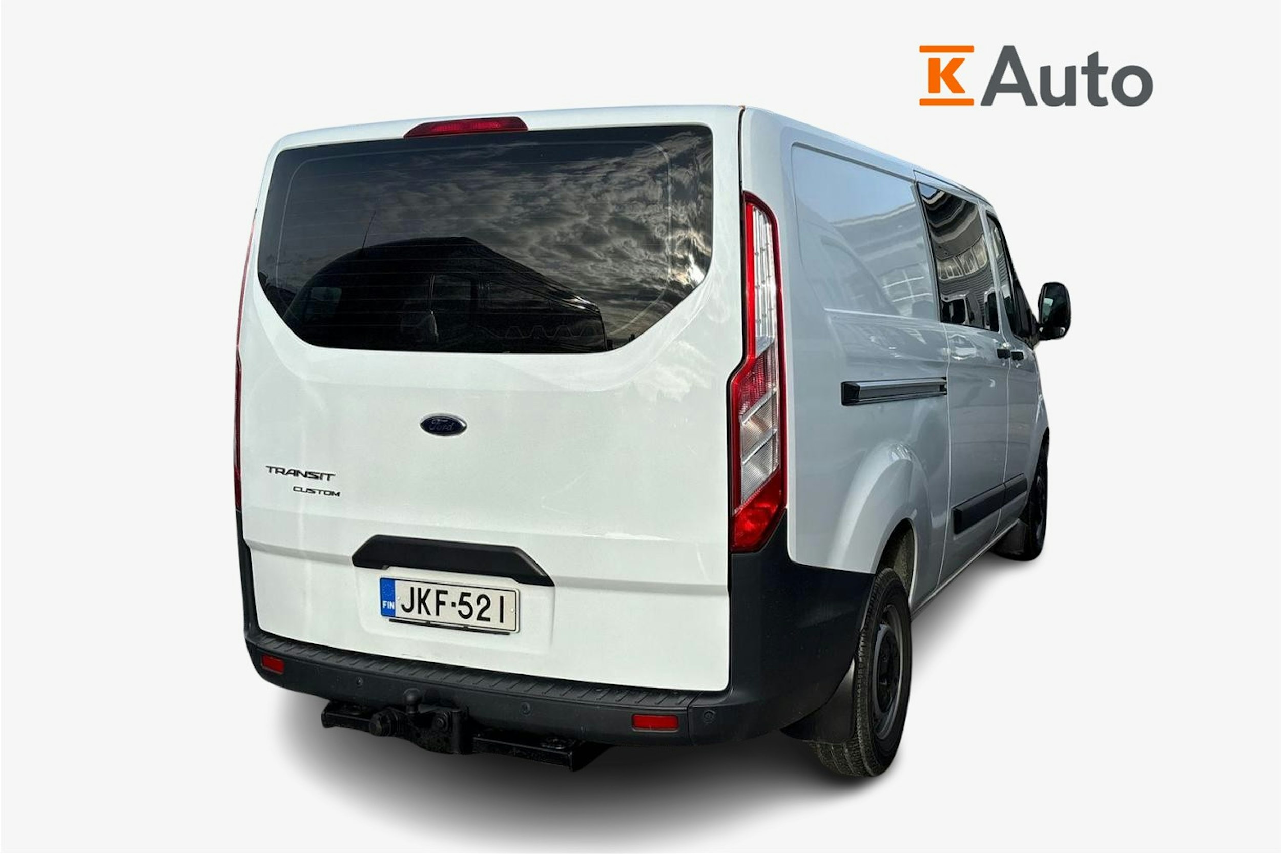 valkoinen Ford Transit Custom 2017 kuva 2.