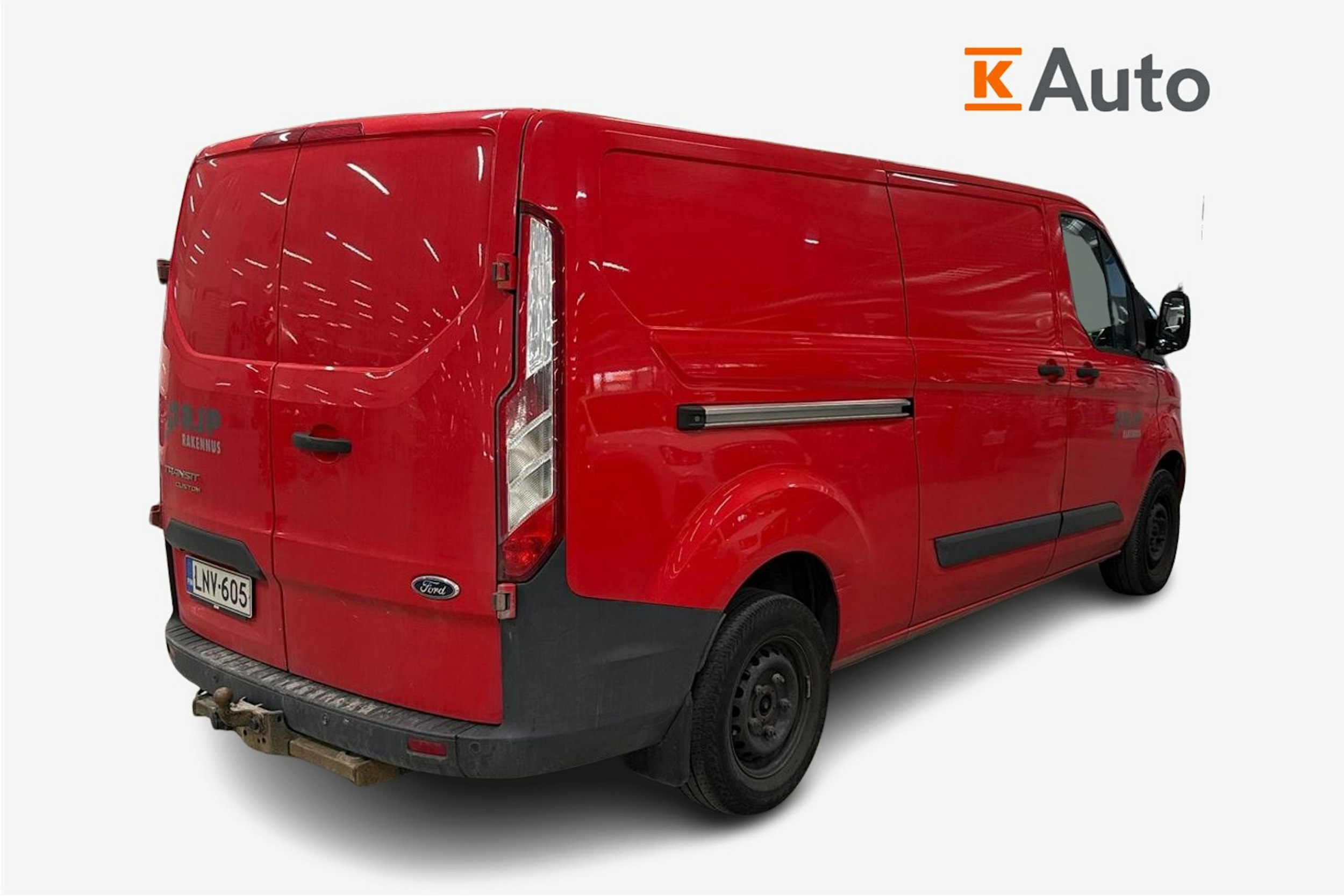 Punainen Ford Transit Custom 2017 kuva 2.
