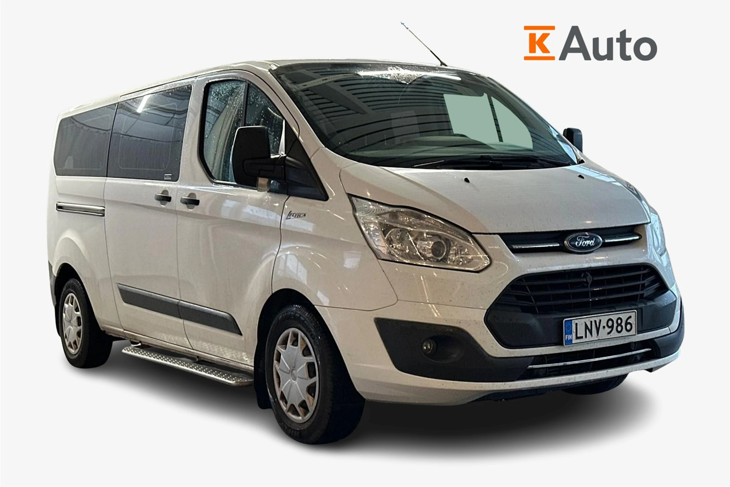 valkoinen Ford Transit Custom 2017 kuva 1.