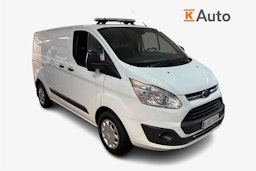 Valkoinen Ford Transit Custom 2017 kuva 1.