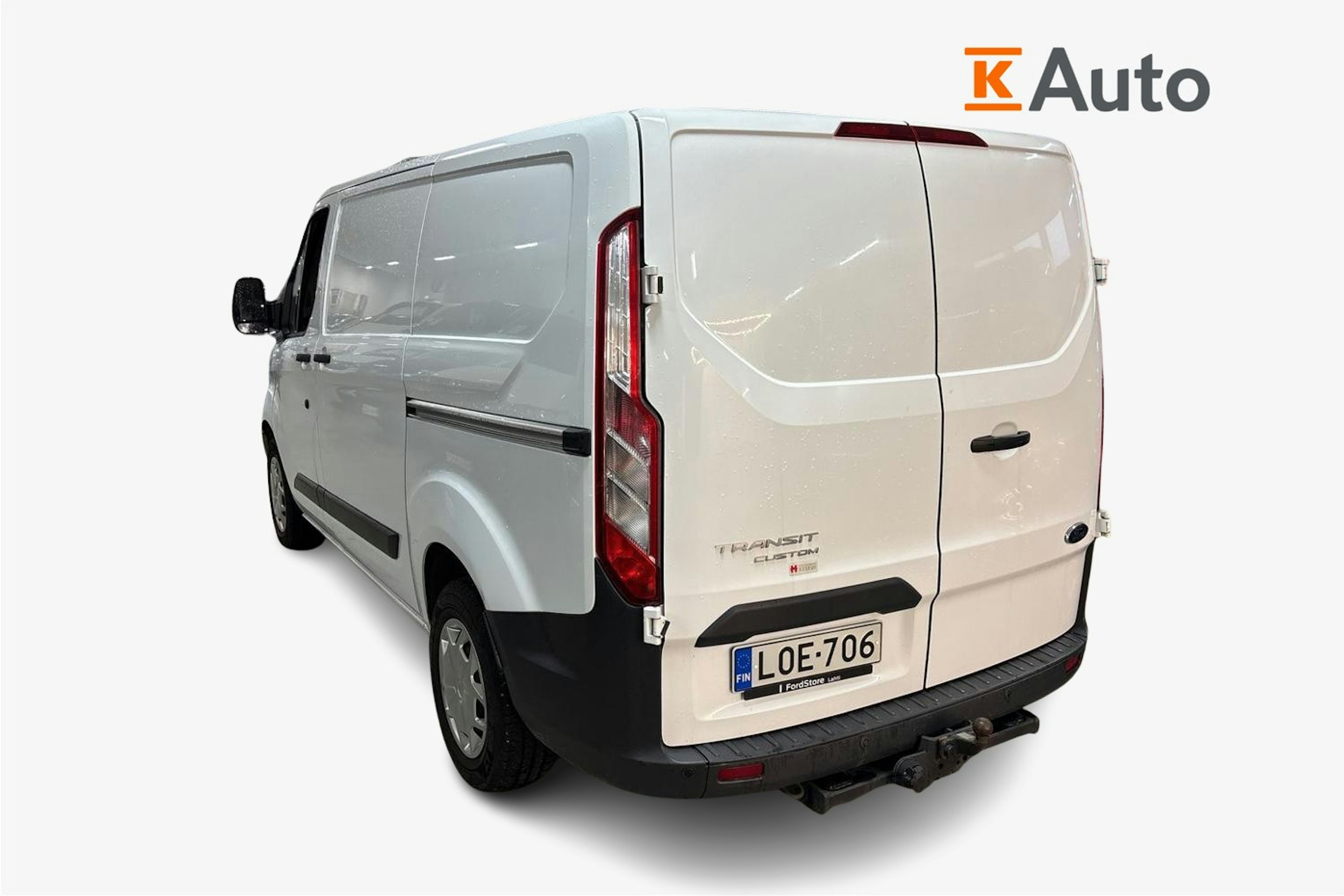 Valkoinen Ford Transit Custom 2017 kuva 2.