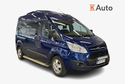Sininen Ford Transit Custom 2017 kuva 1.