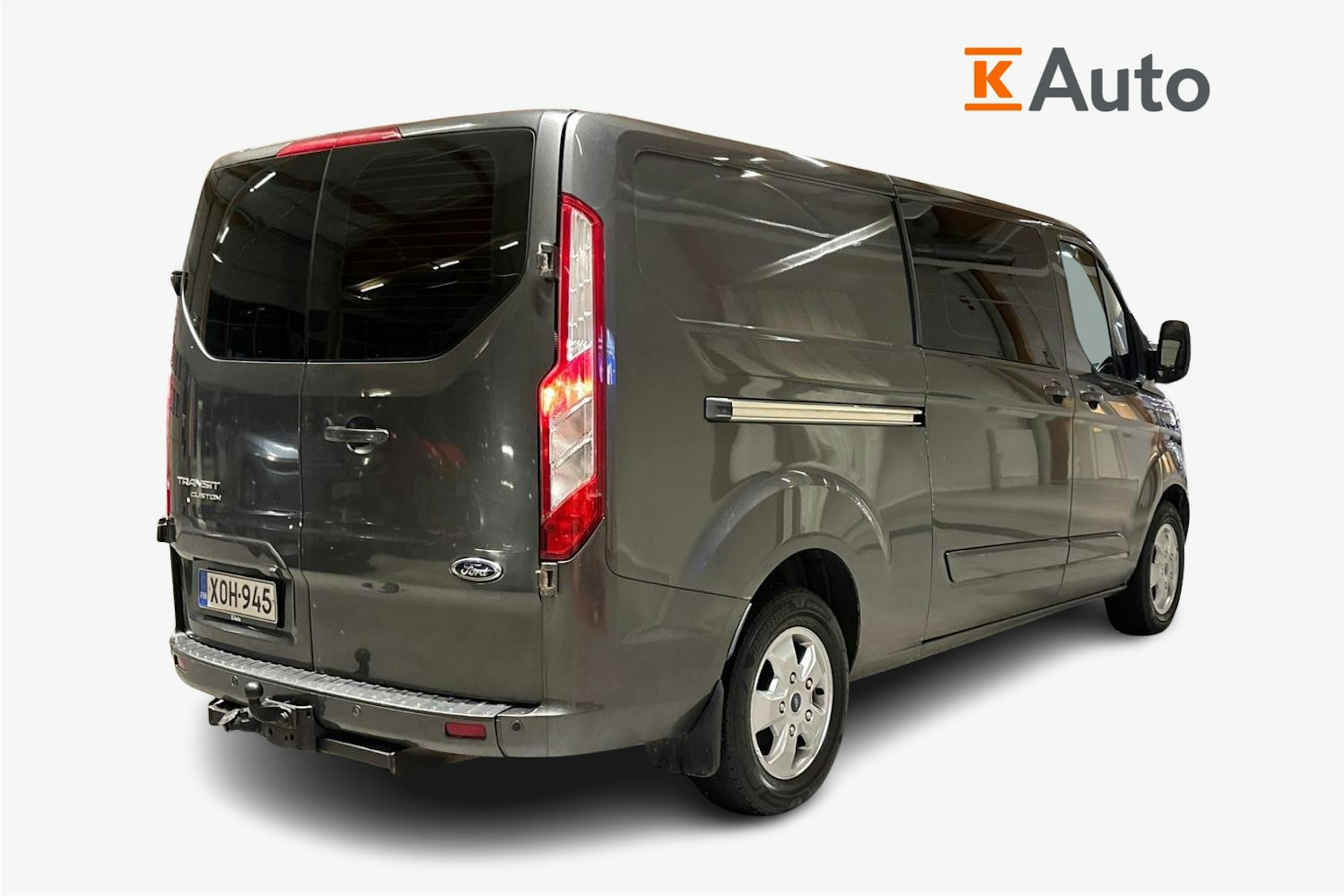 Harmaa Ford Transit Custom 2017 kuva 3.