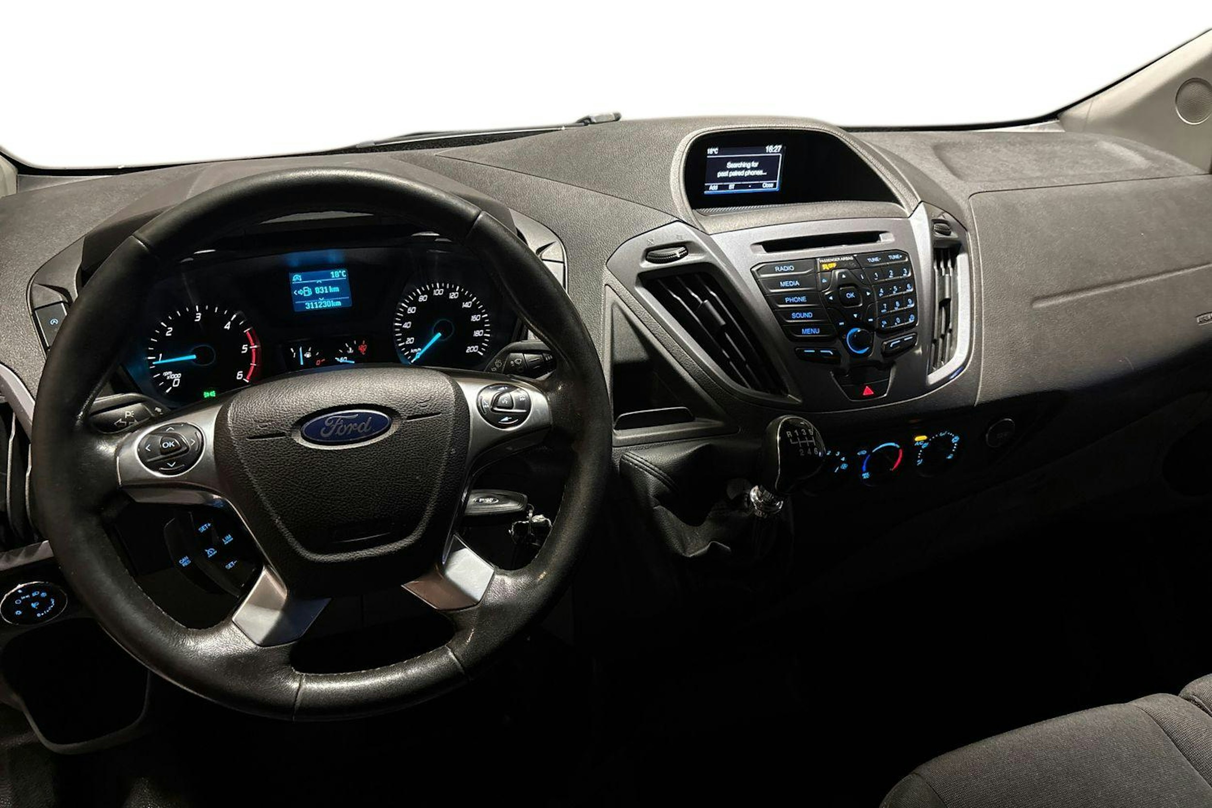 Harmaa Ford Transit Custom 2017 kuva 9.