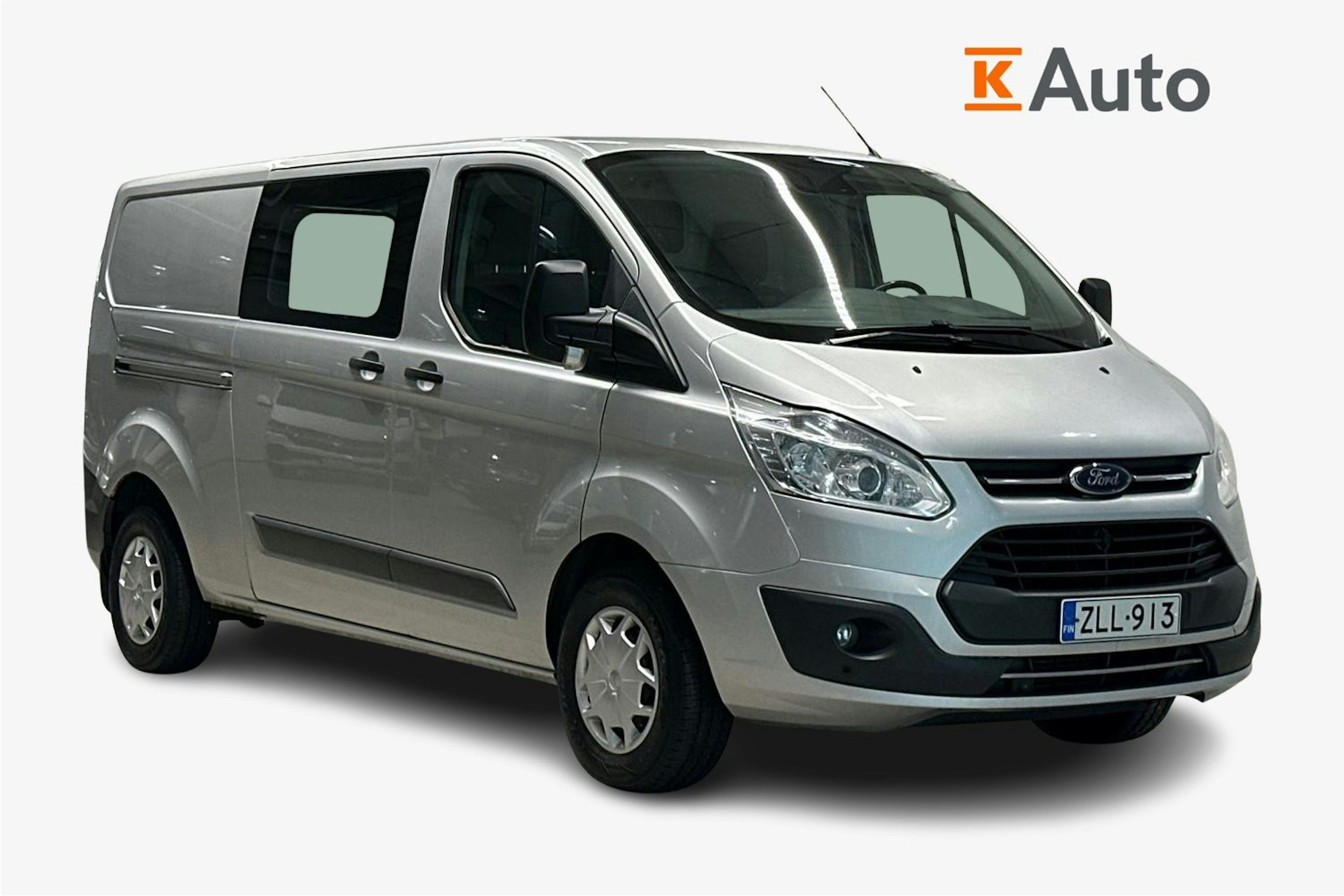 Harmaa Ford Transit Custom 2017 kuva 1.