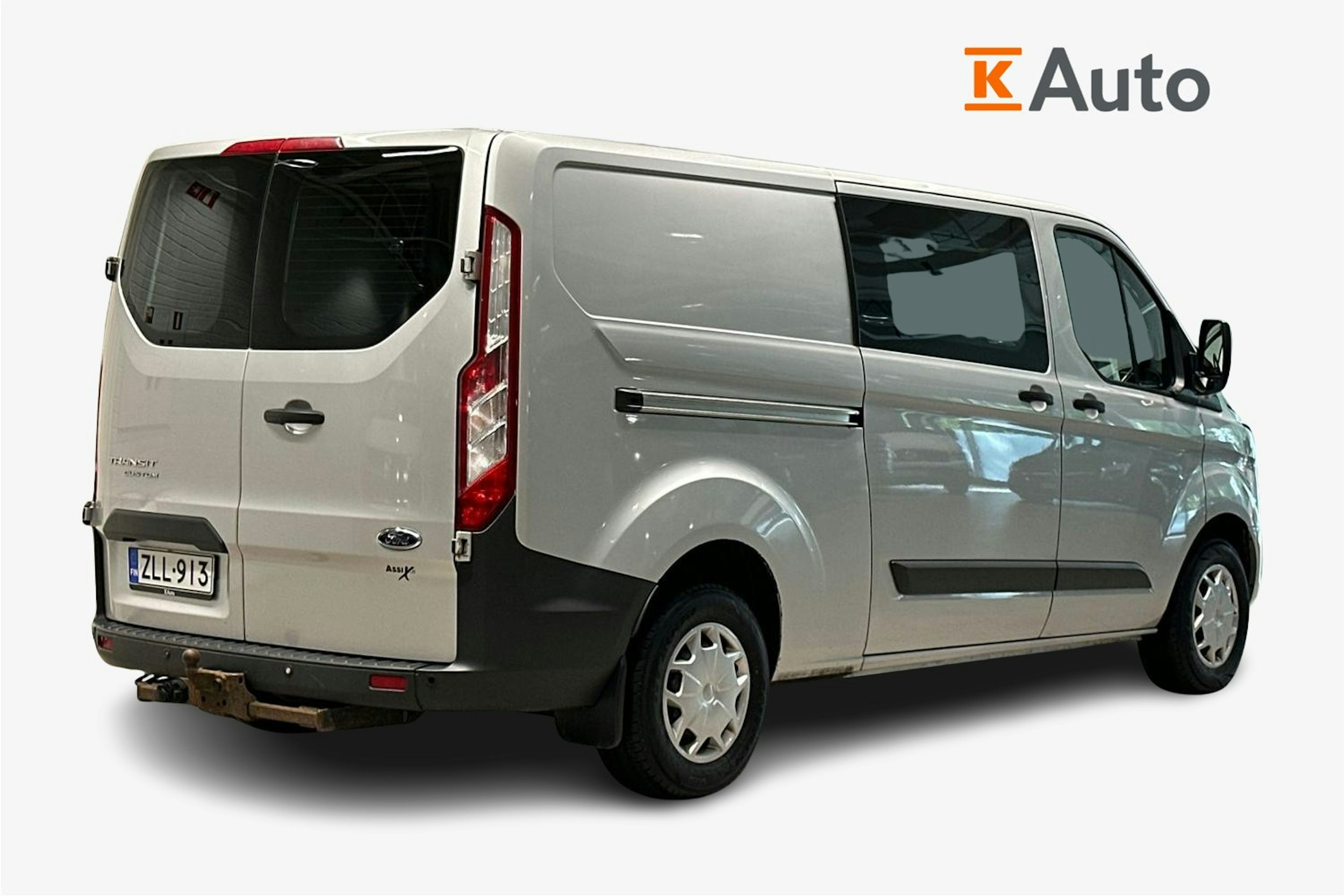 Harmaa Ford Transit Custom 2017 kuva 2.