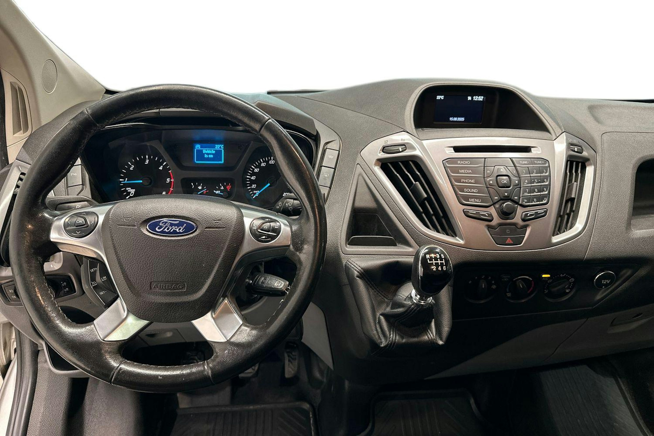 Harmaa Ford Transit Custom 2017 kuva 9.