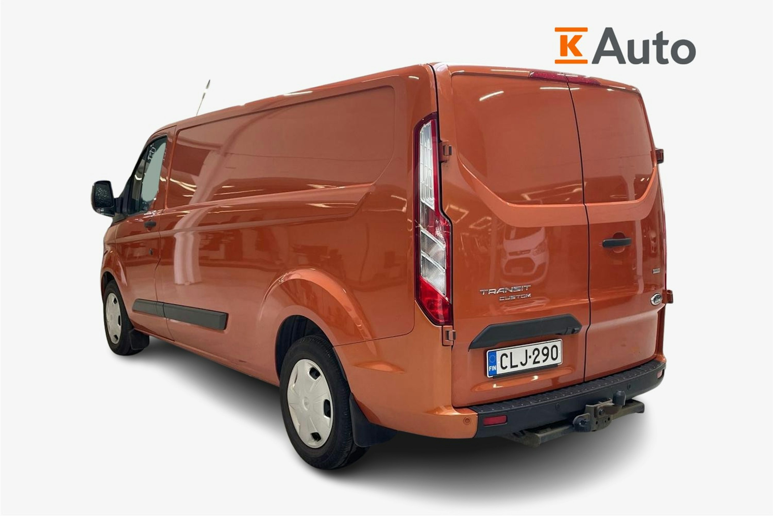 oranssi Ford Transit Custom 2018 kuva 2.