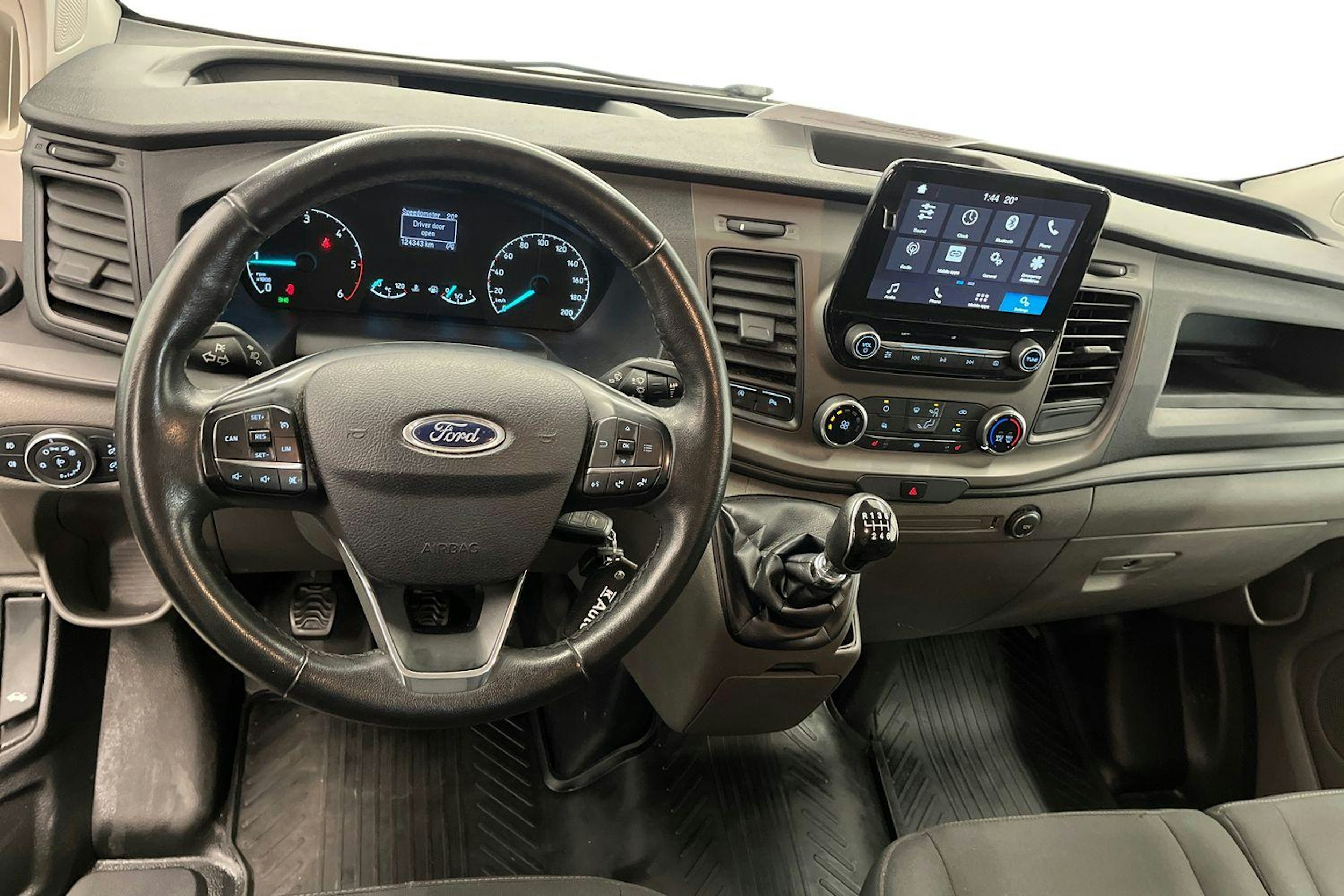 Sininen Ford Transit Custom 2018 kuva 9.