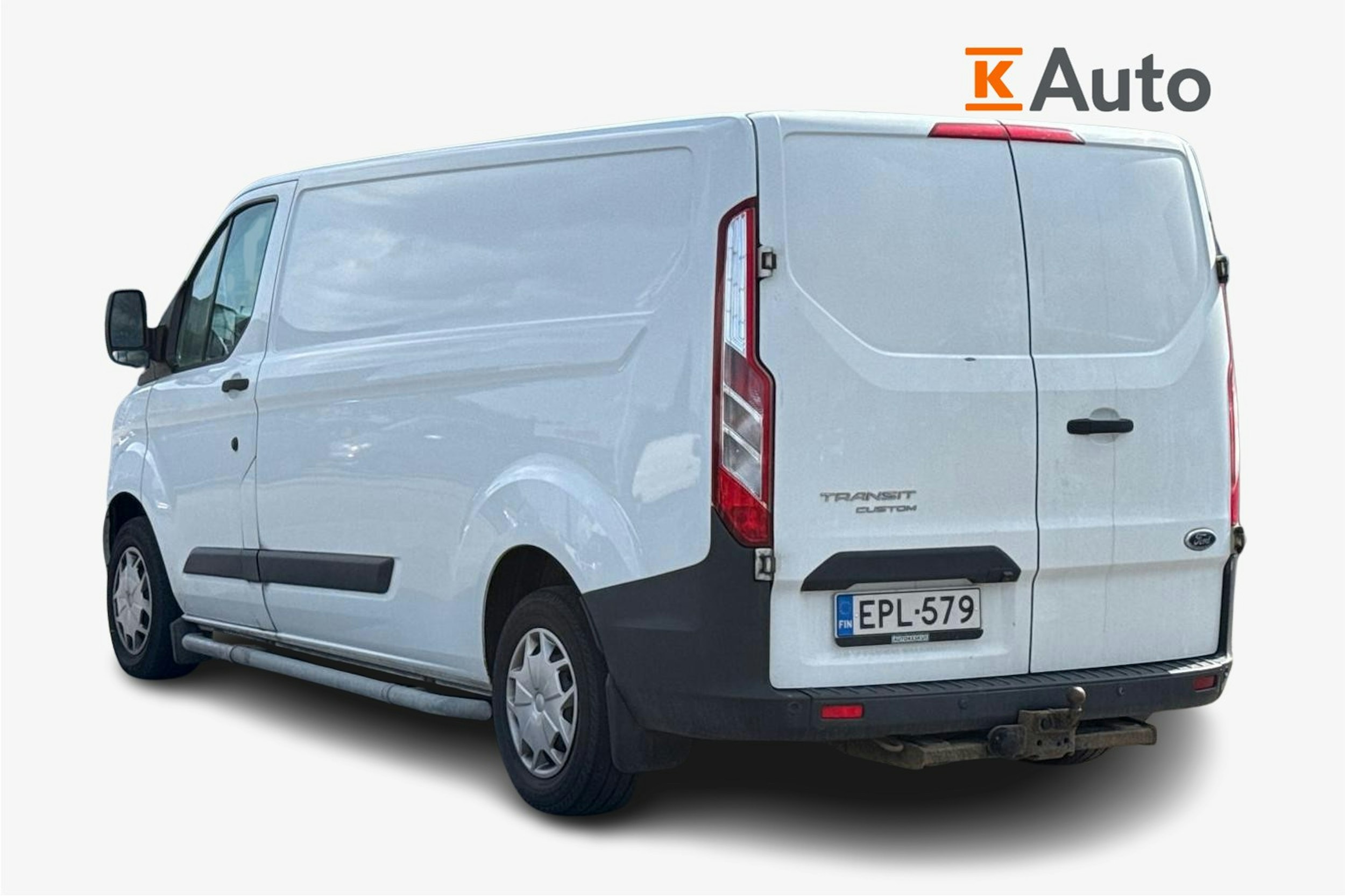 valkoinen Ford Transit Custom 2018 kuva 2.