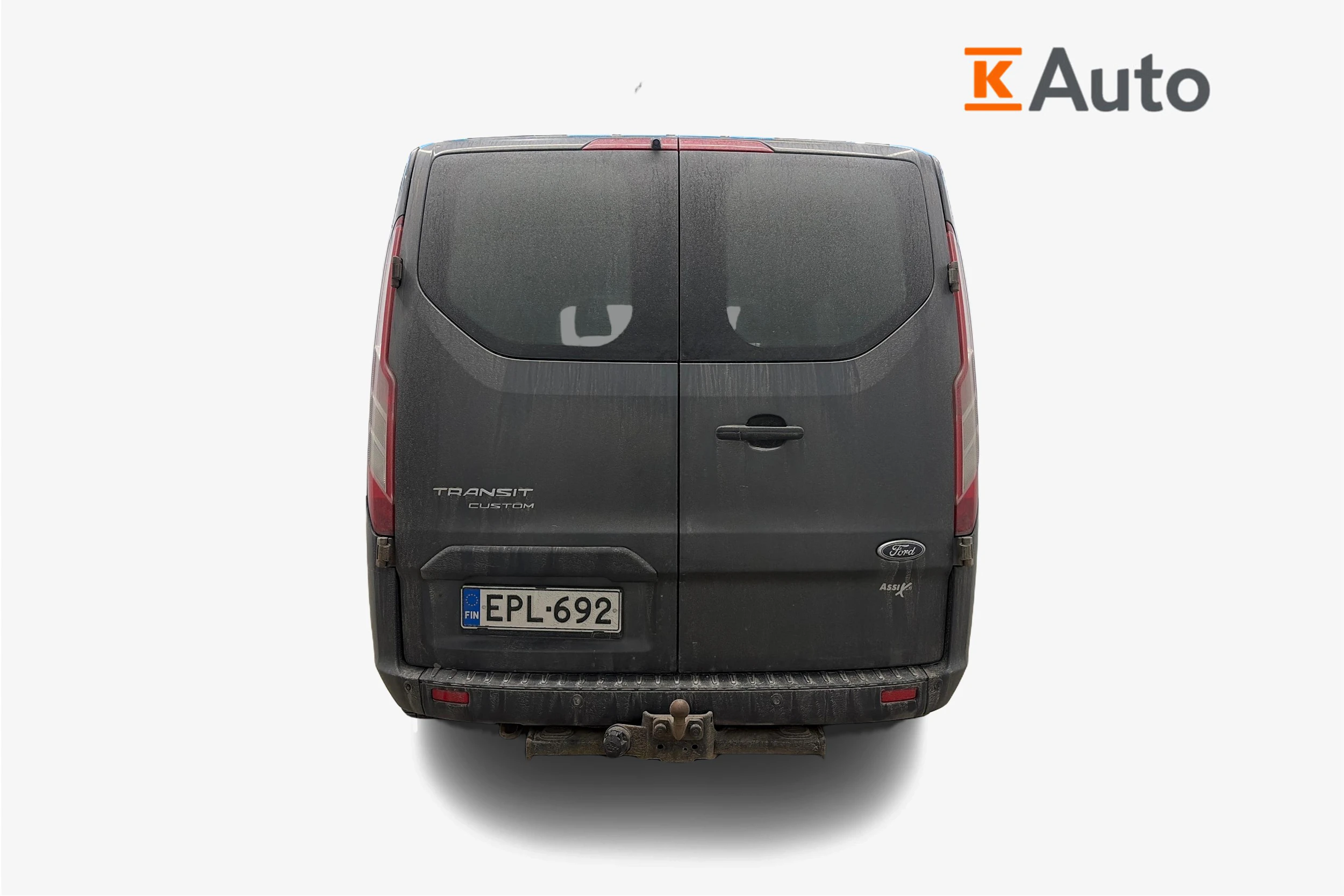 harmaa Ford Transit Custom 2018 kuva 3.