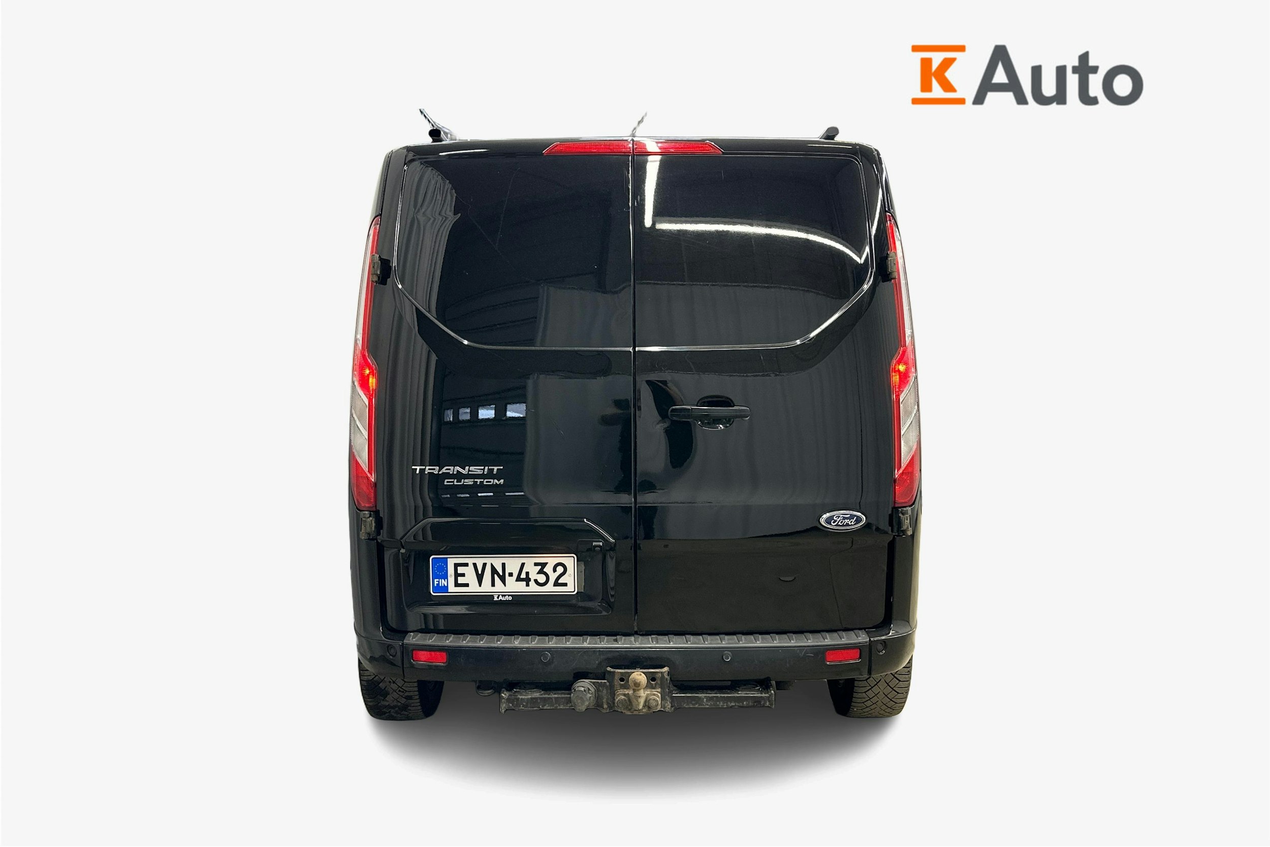 musta Ford Transit Custom 2018 kuva 3.