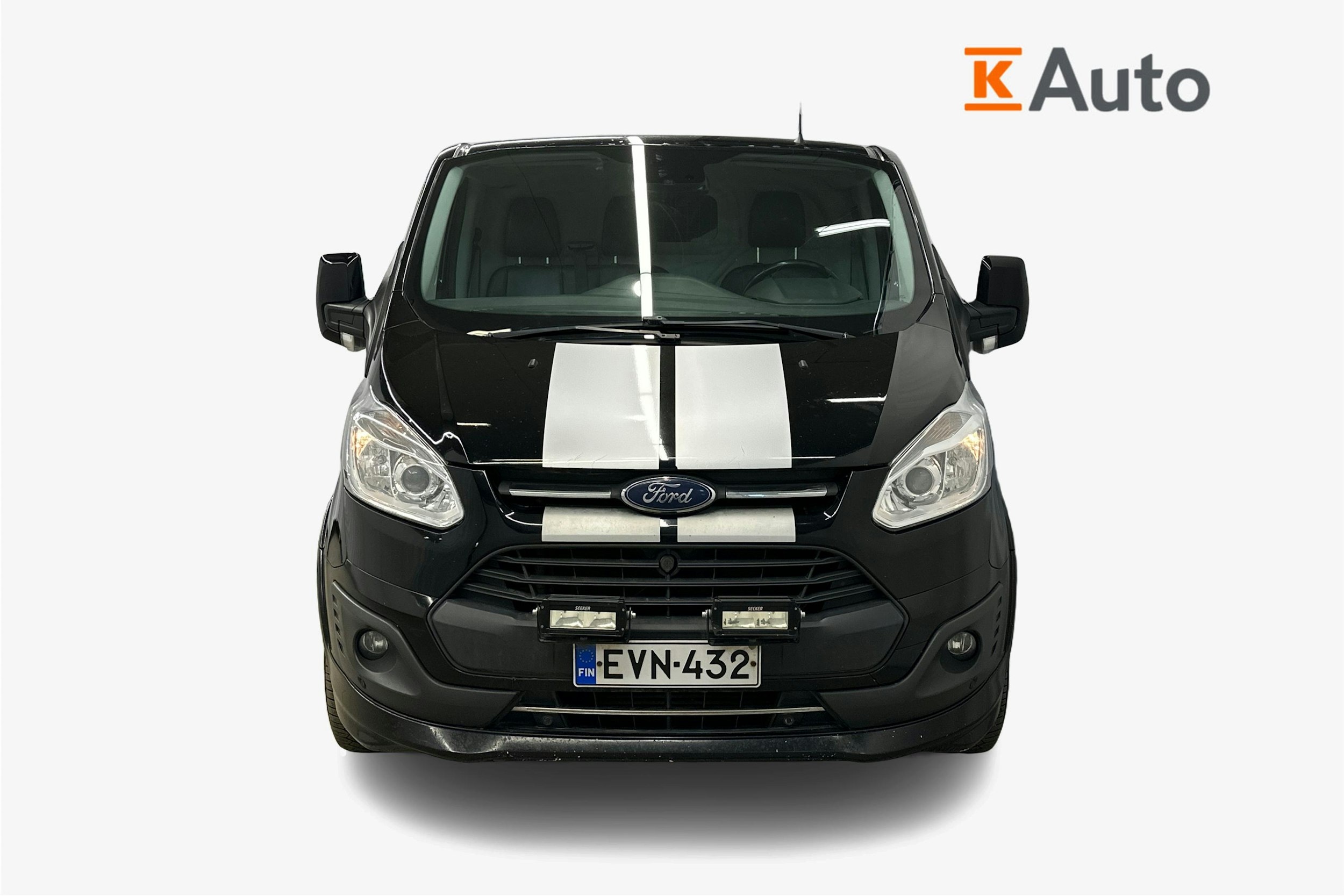 musta Ford Transit Custom 2018 kuva 4.