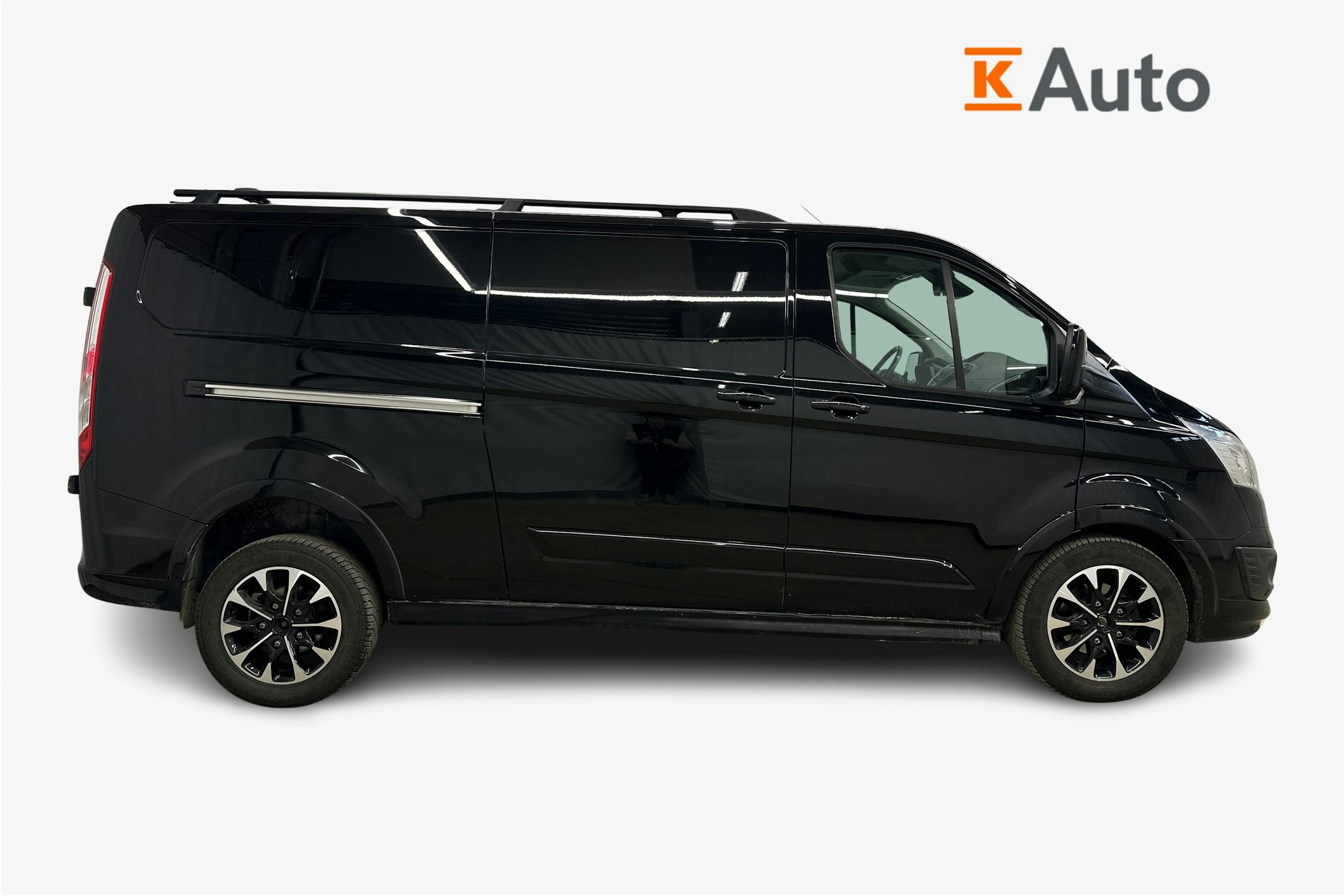 musta Ford Transit Custom 2018 kuva 5.