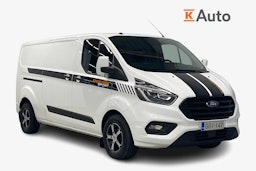 valkoinen Ford Transit Custom 2018 kuva 1.