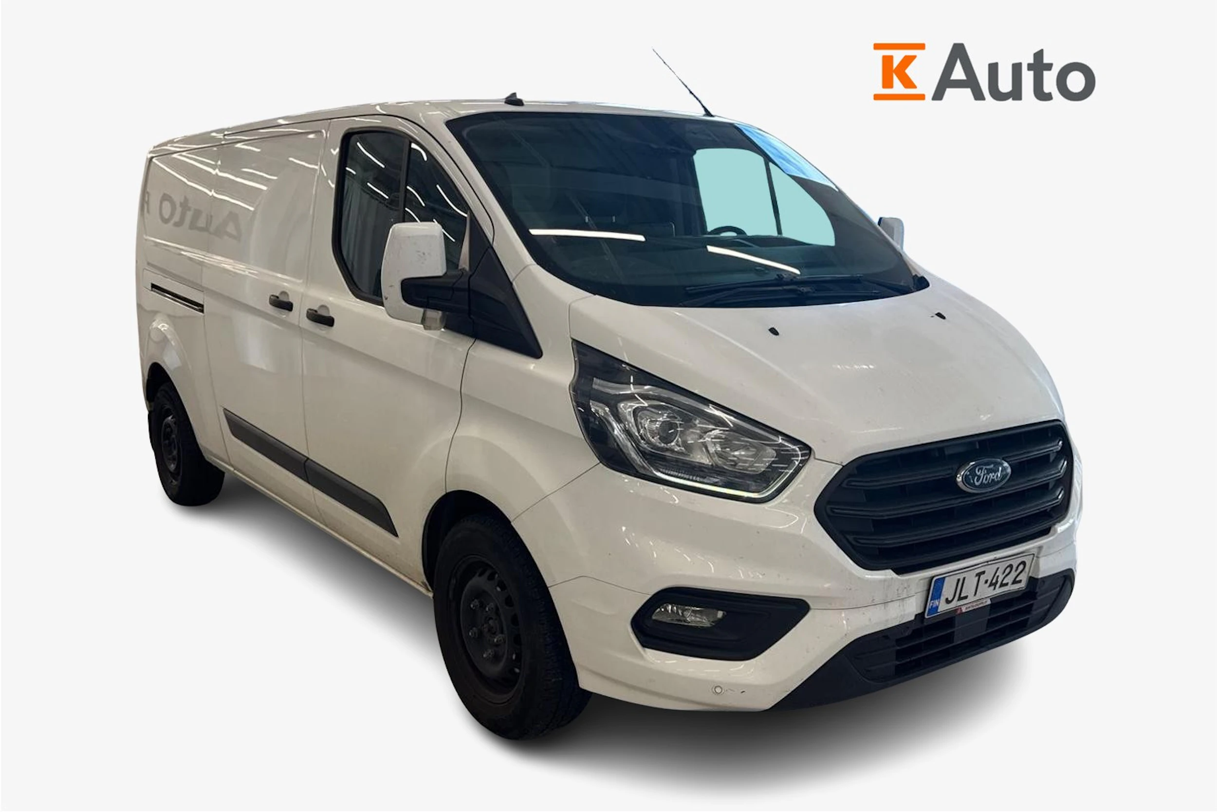 valkoinen Ford Transit Custom 2018 kuva 1.