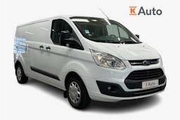 valkoinen Ford Transit Custom 2018 kuva 1.