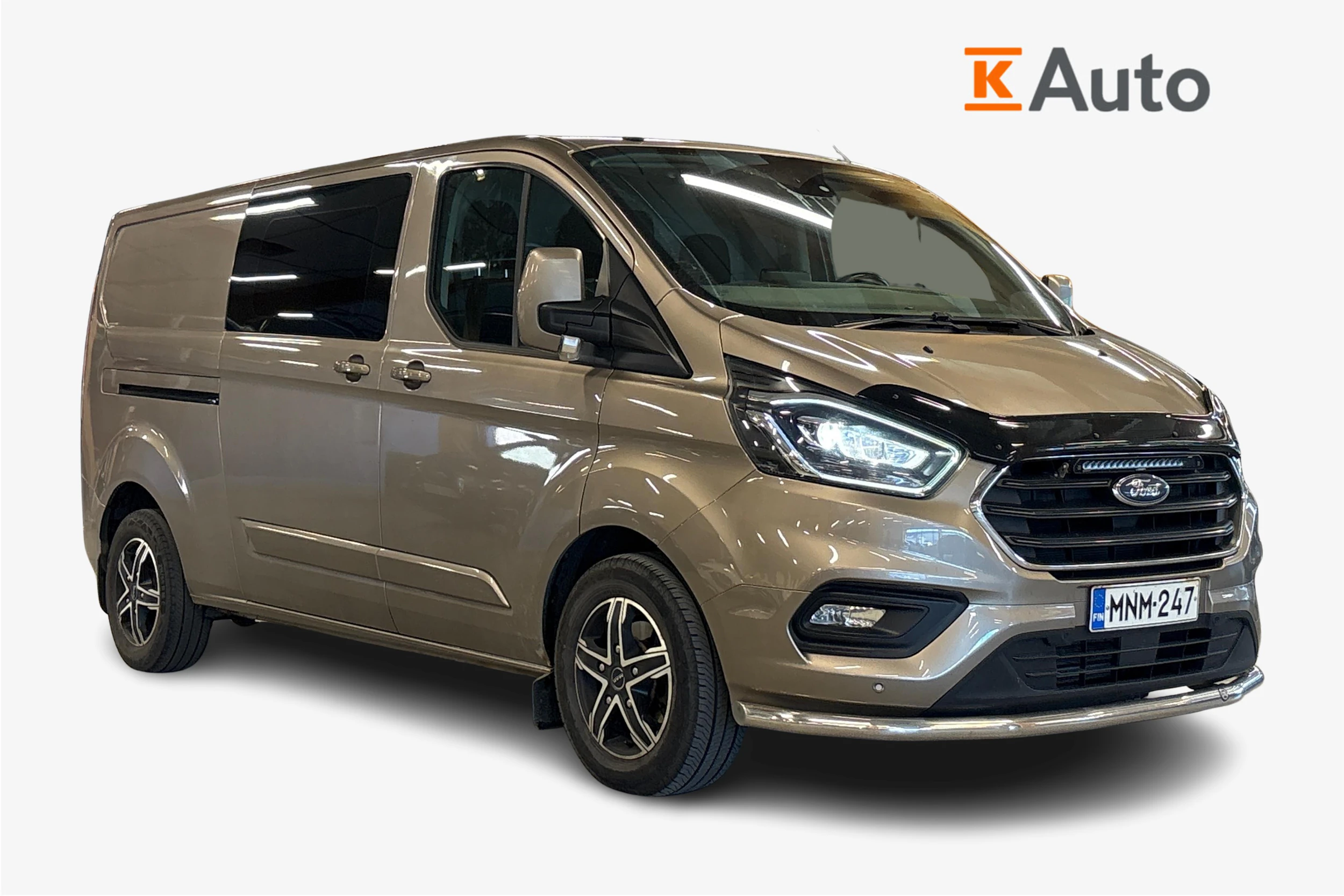 harmaa Ford Transit Custom 2018 kuva 1.