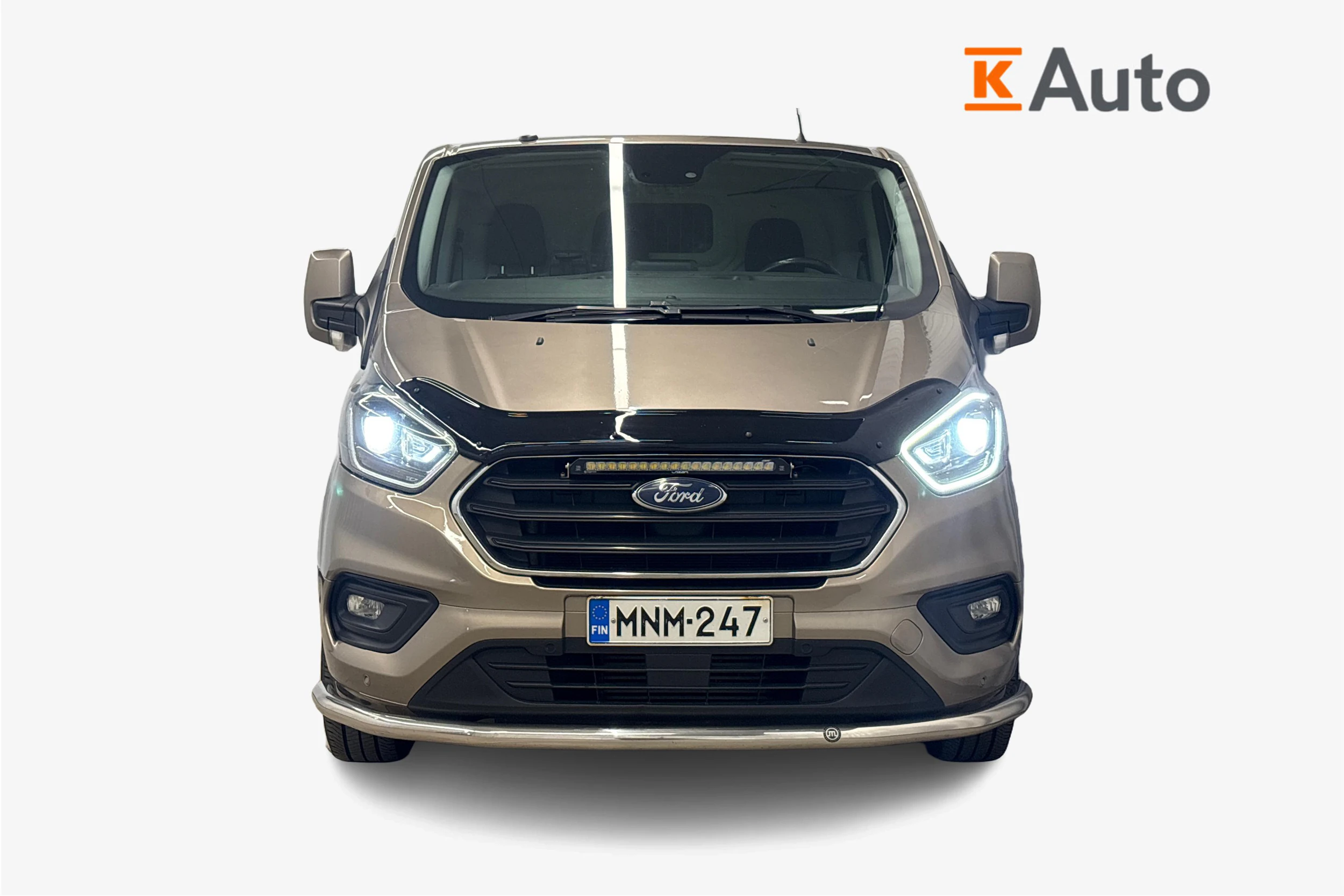harmaa Ford Transit Custom 2018 kuva 4.