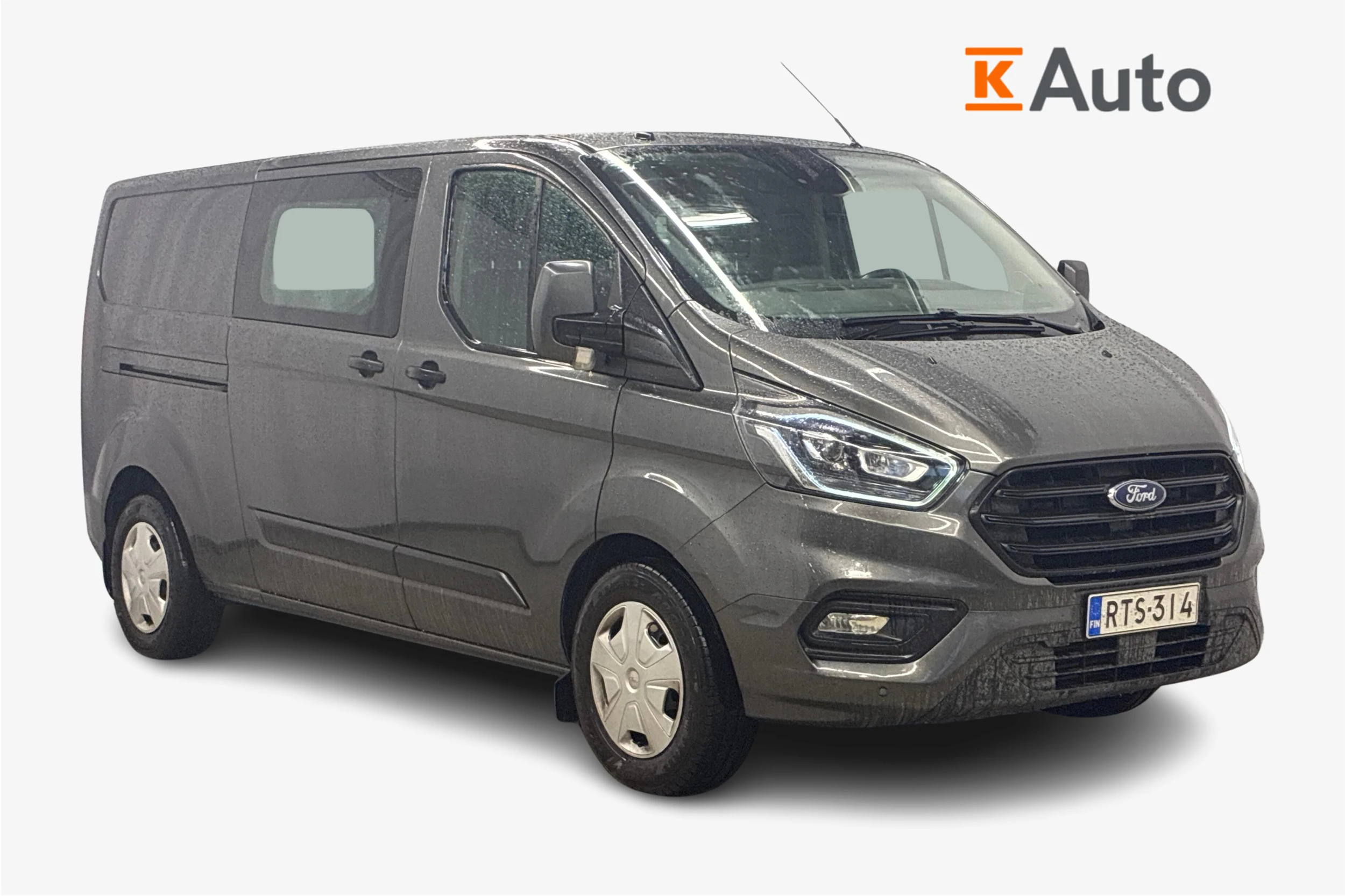 harmaa Ford Transit Custom 2018 kuva 1.