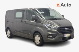 harmaa Ford Transit Custom 2018 kuva 1.