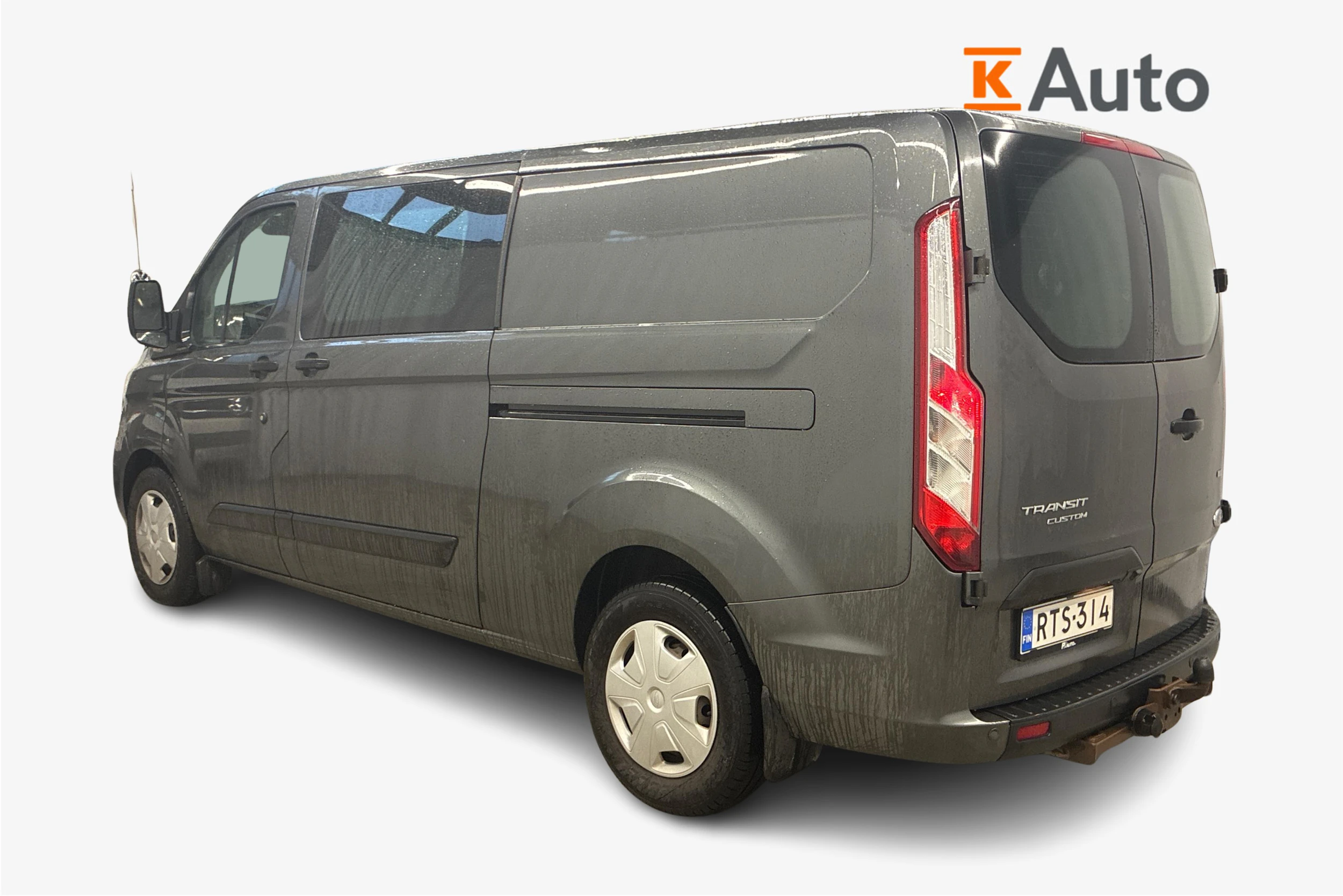 harmaa Ford Transit Custom 2018 kuva 2.