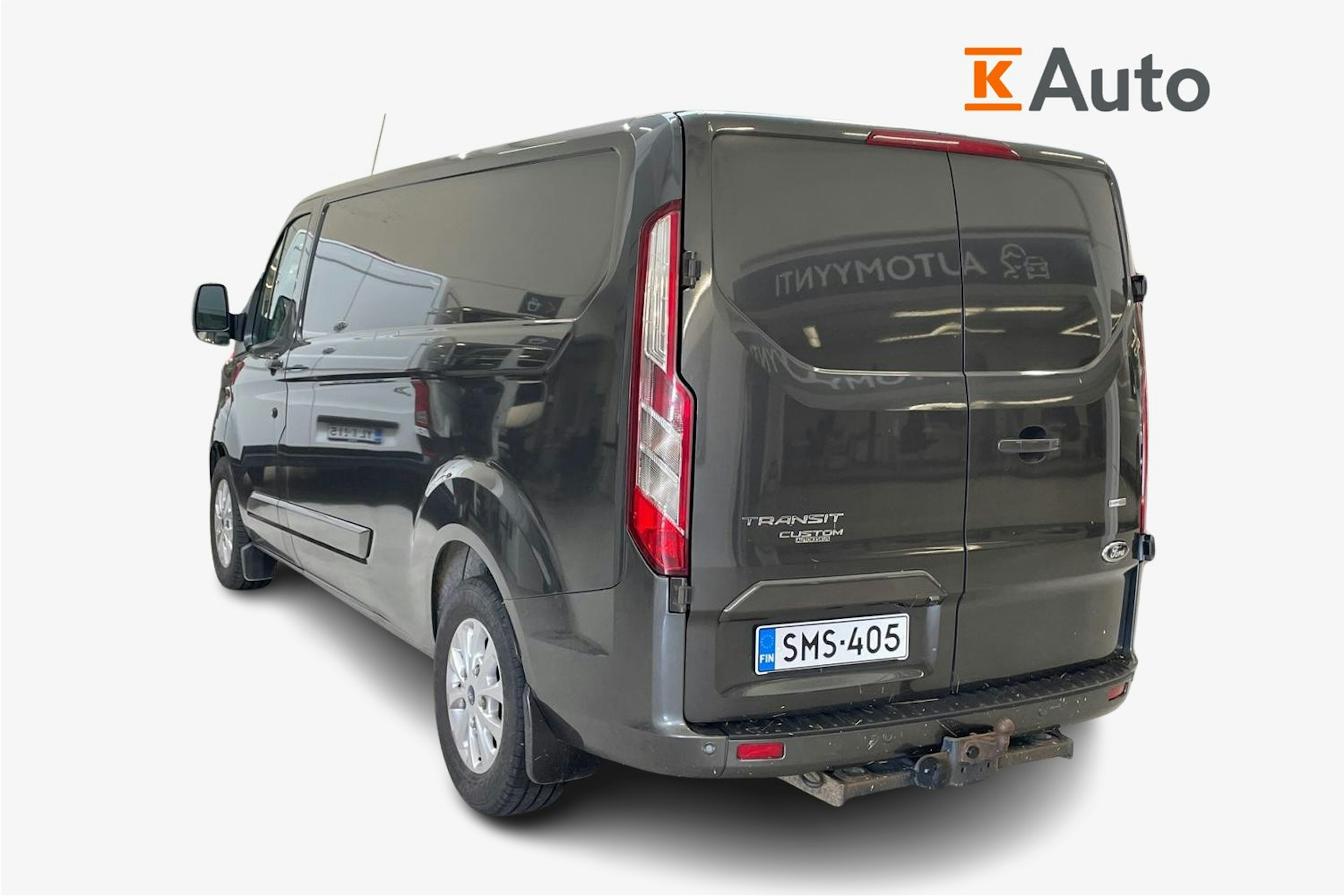 harmaa Ford Transit Custom 2018 kuva 2.
