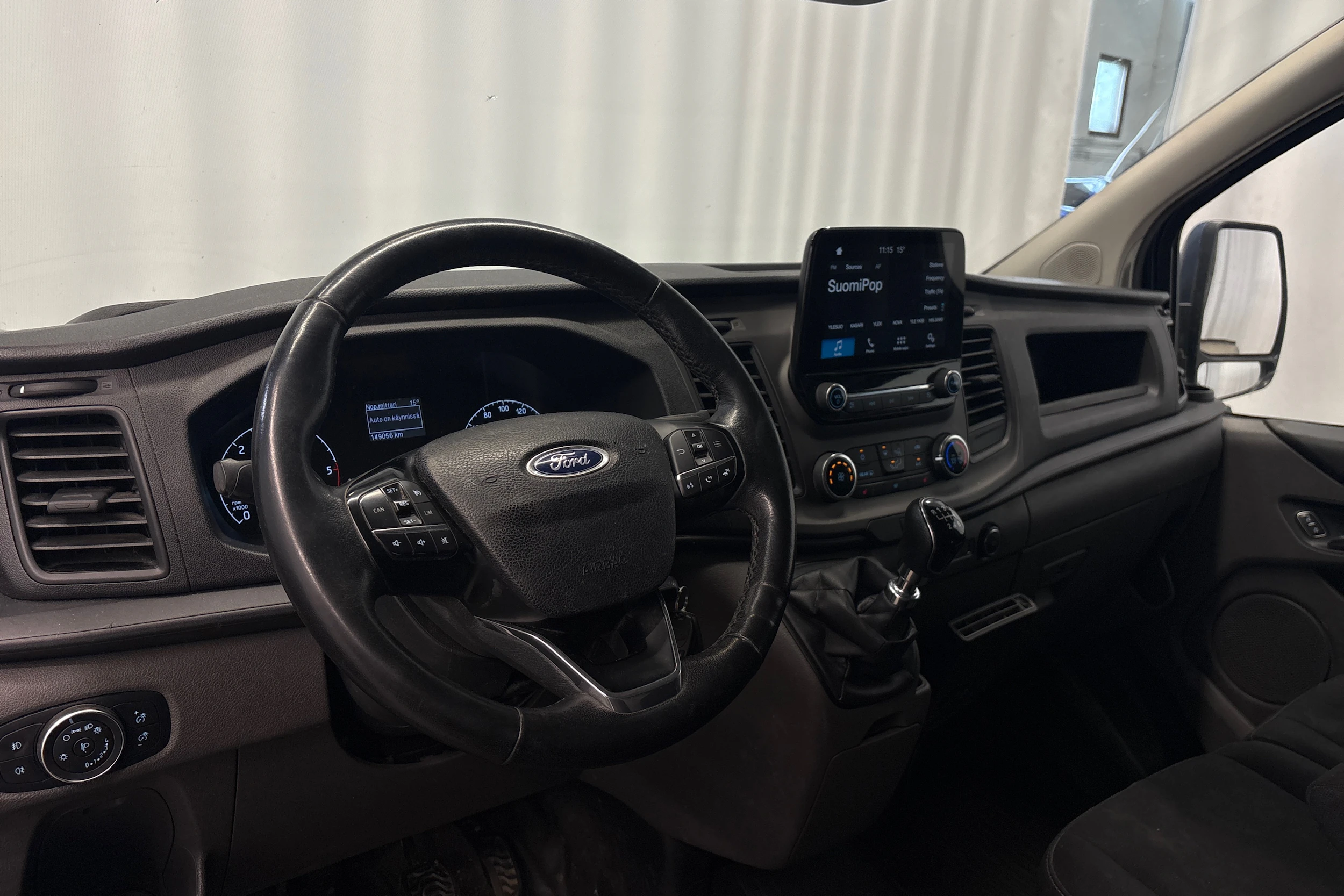 sininen Ford Transit Custom 2018 kuva 4.