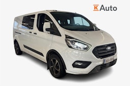 valkoinen Ford Transit Custom 2018 kuva 1.