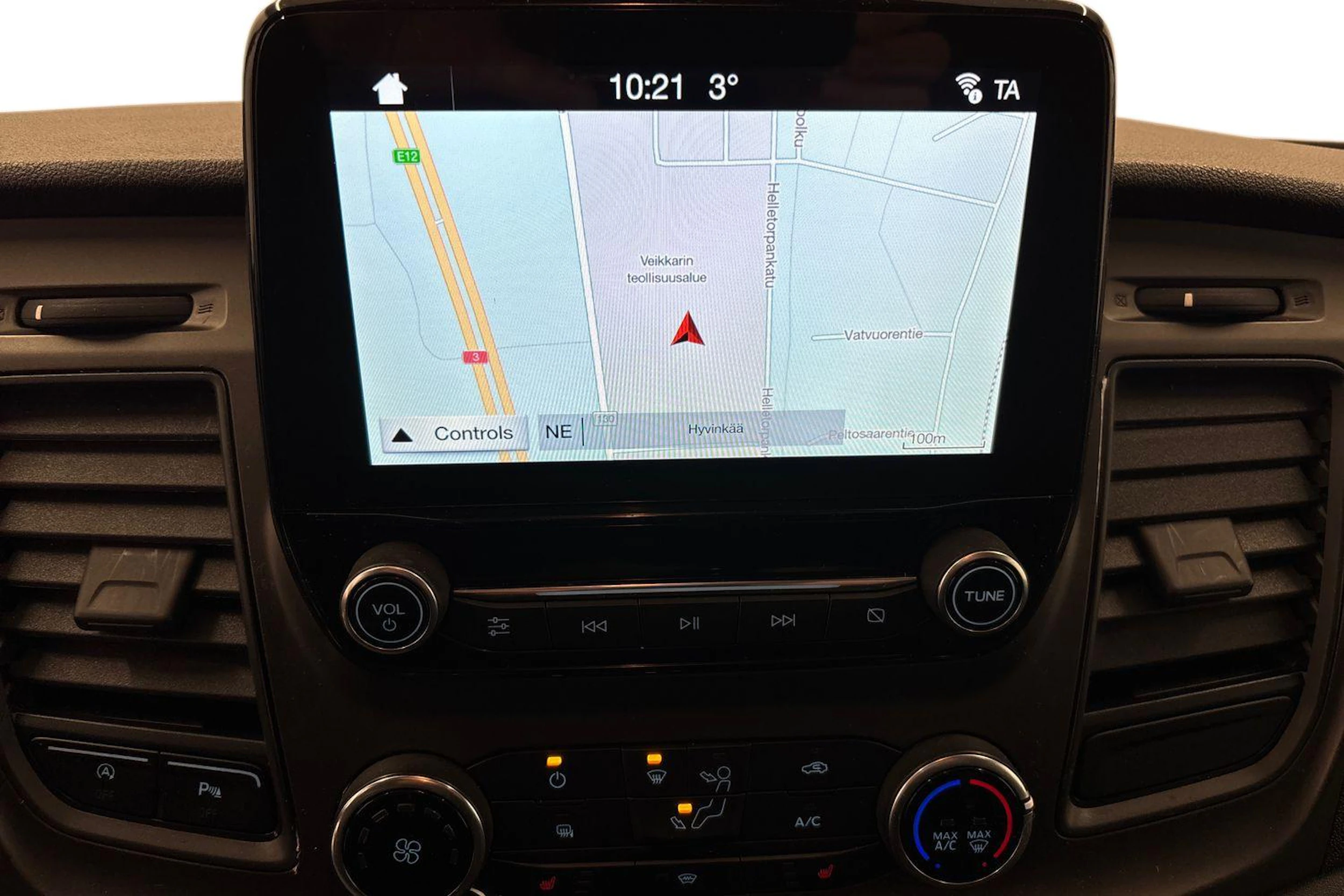 valkoinen Ford Transit Custom 2018 kuva 9.