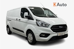 valkoinen Ford Transit Custom 2018 kuva 1.