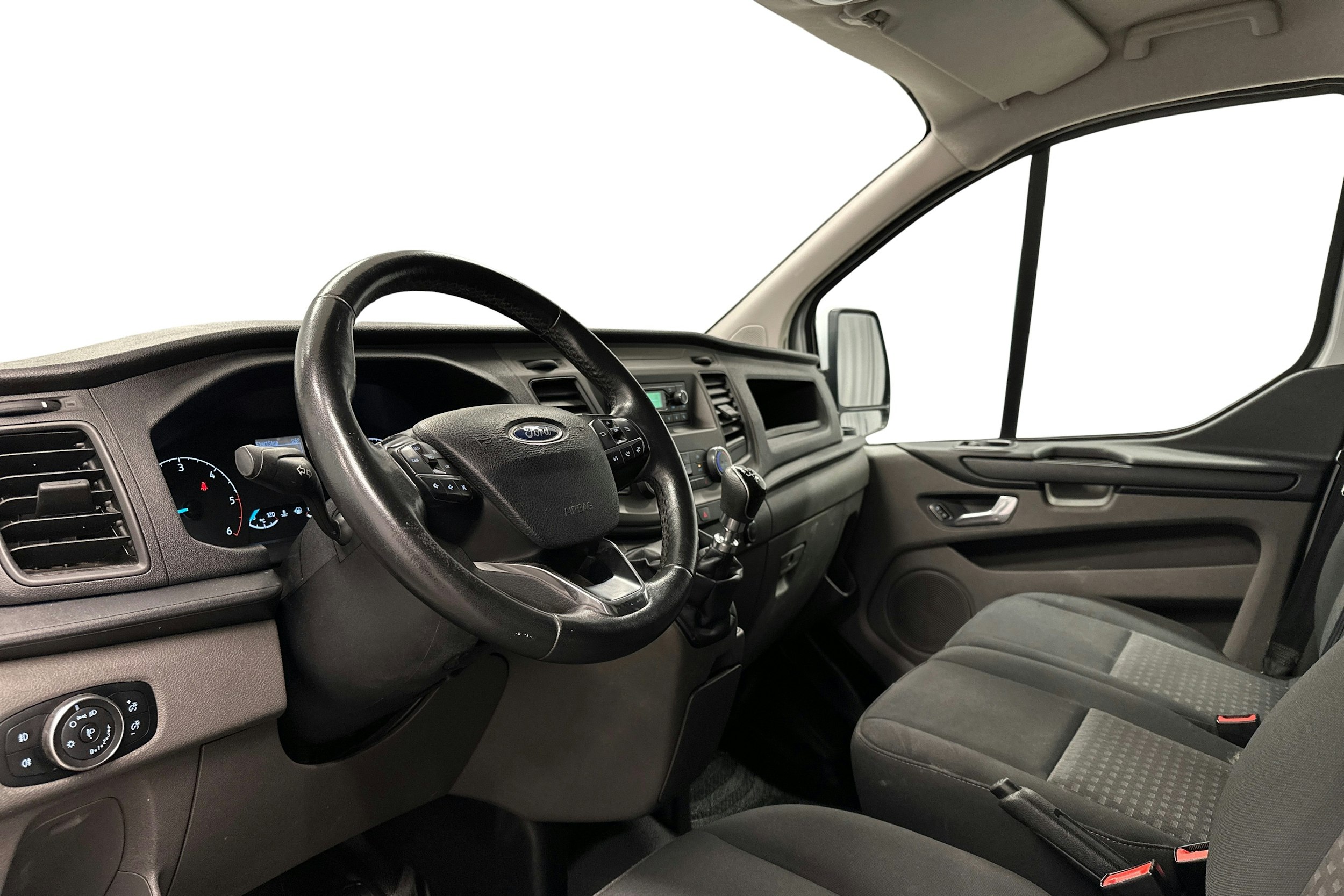 valkoinen Ford Transit Custom 2018 kuva 6.