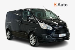 musta Ford Transit Custom 2018 kuva 1.