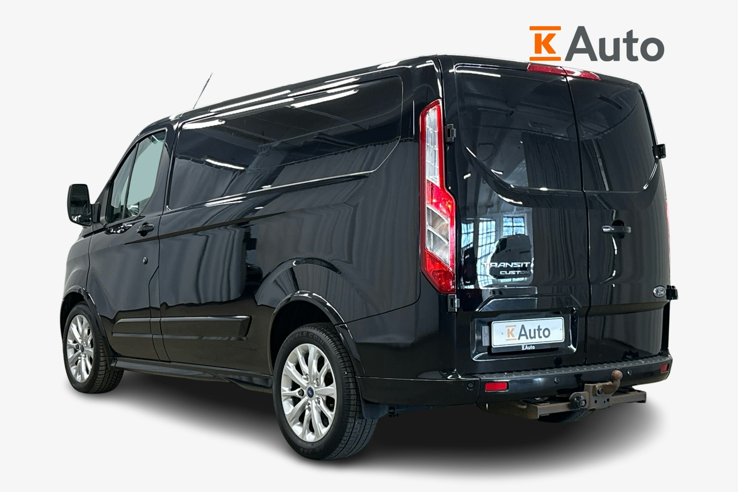 musta Ford Transit Custom 2018 kuva 2.