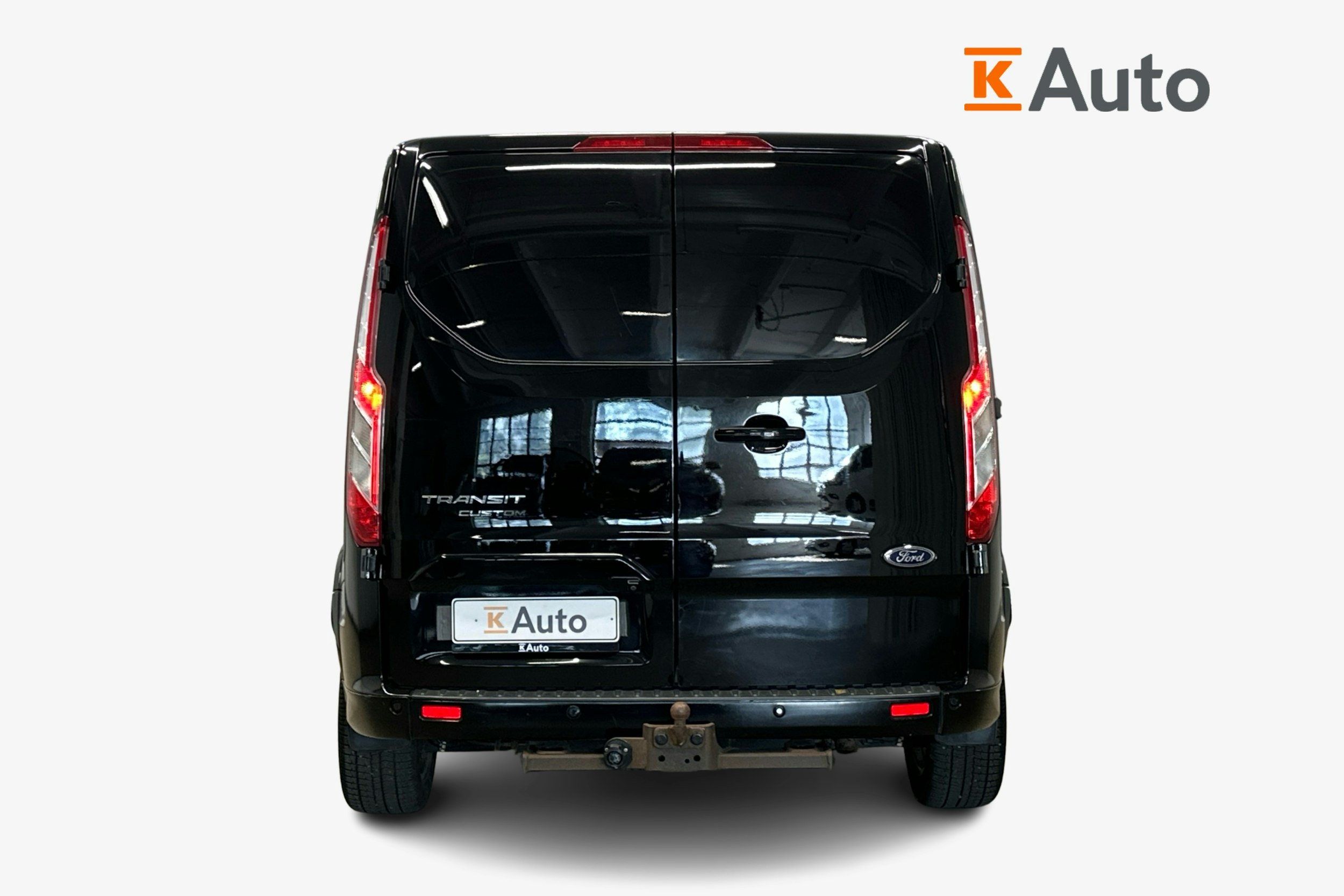 musta Ford Transit Custom 2018 kuva 3.