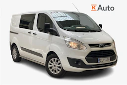 valkoinen Ford Transit Custom 2018 kuva 1.