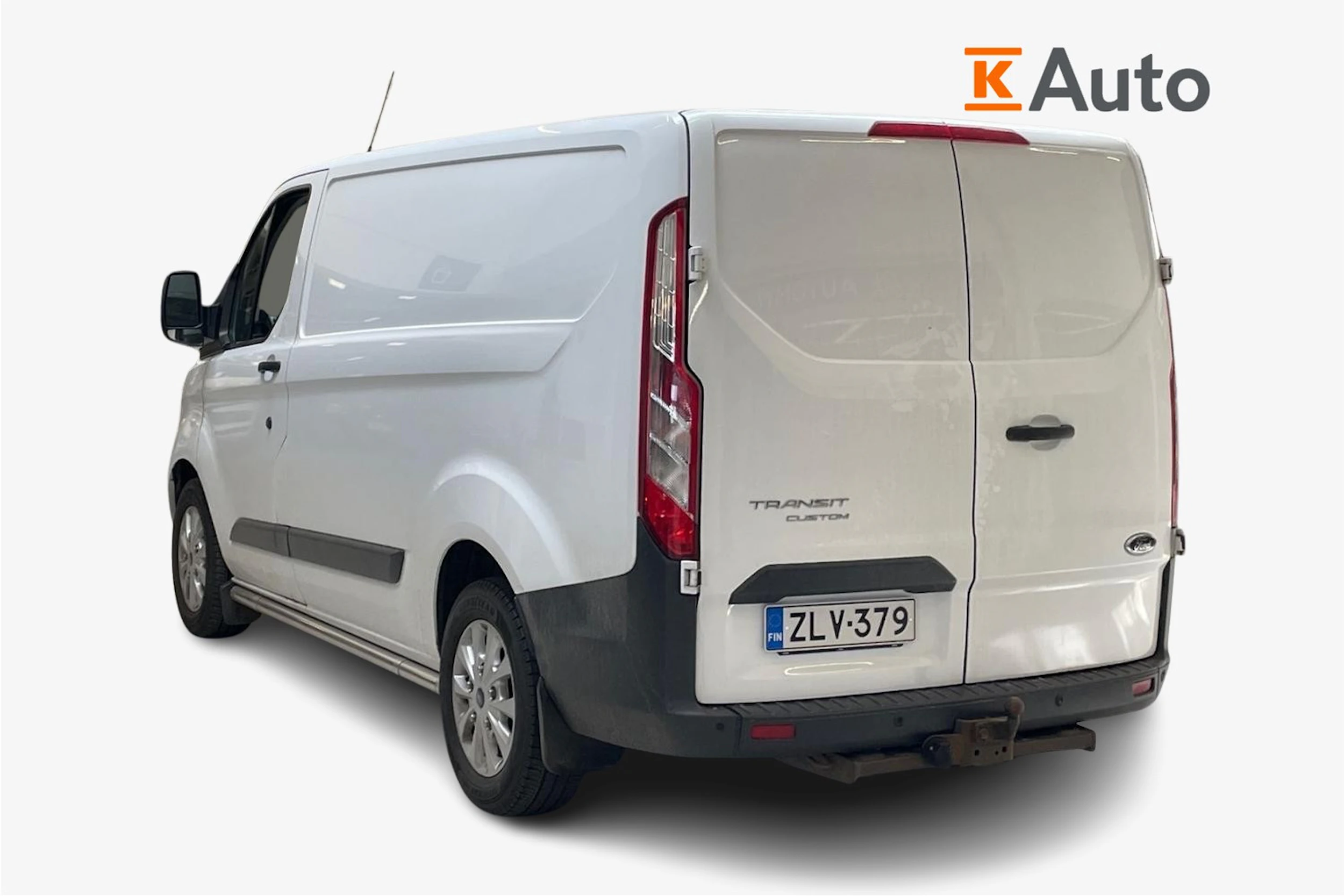 valkoinen Ford Transit Custom 2018 kuva 2.