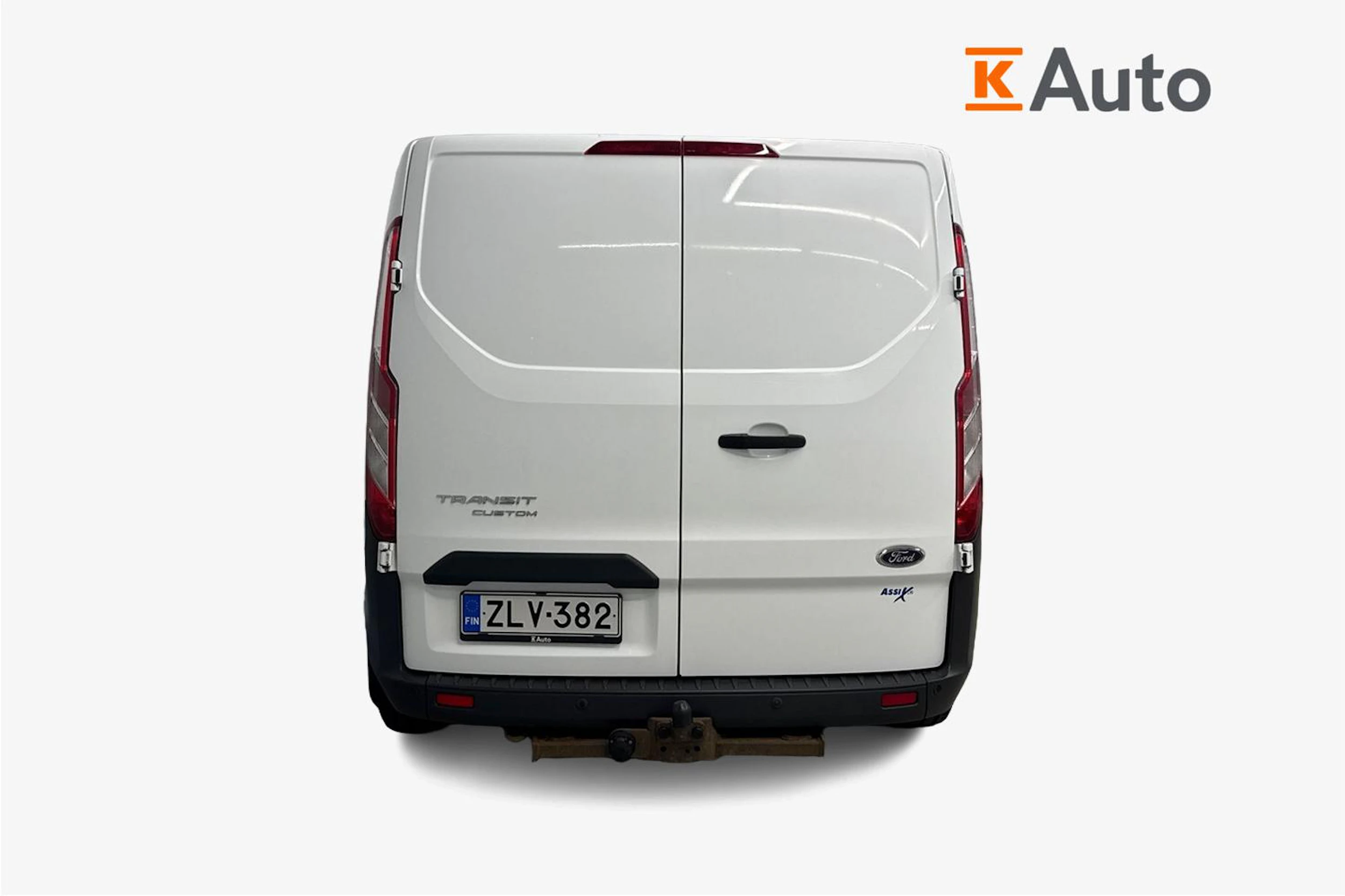 valkoinen Ford Transit Custom 2018 kuva 4.