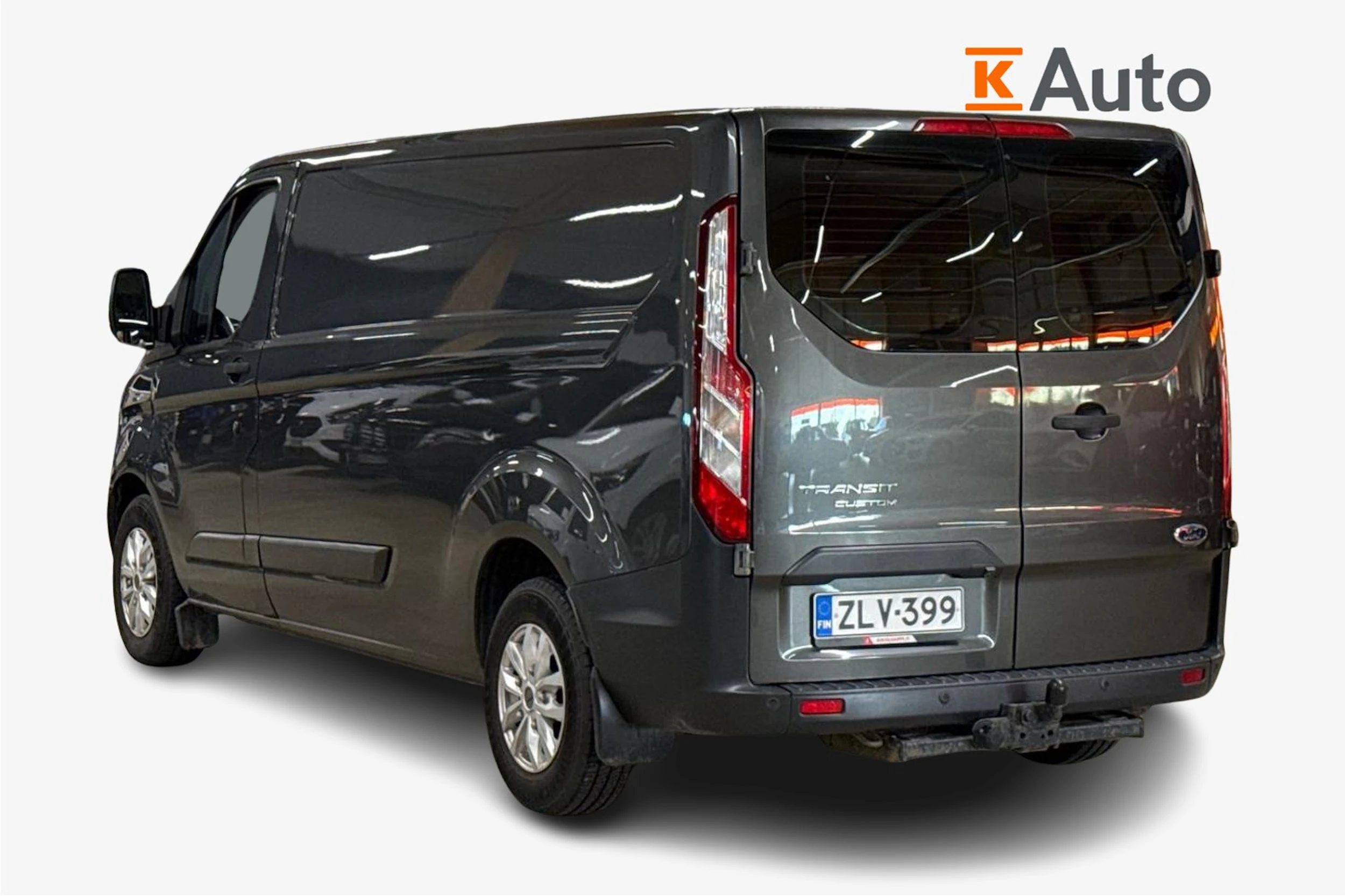 harmaa Ford Transit Custom 2018 kuva 2.