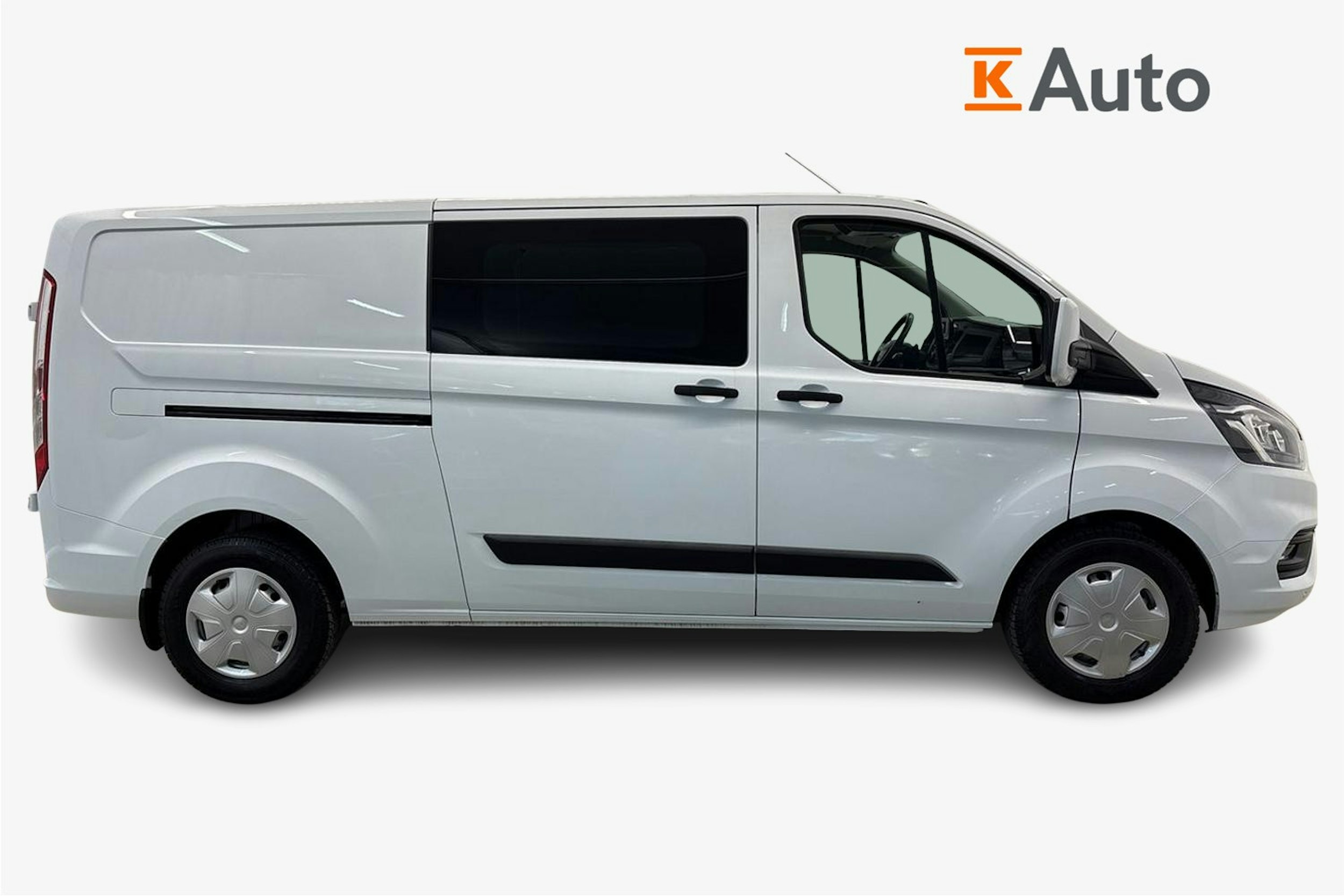 Valkoinen Ford Transit Custom 2019 kuva 6.