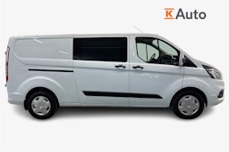 Valkoinen Ford Transit Custom 2019 kuva 6.